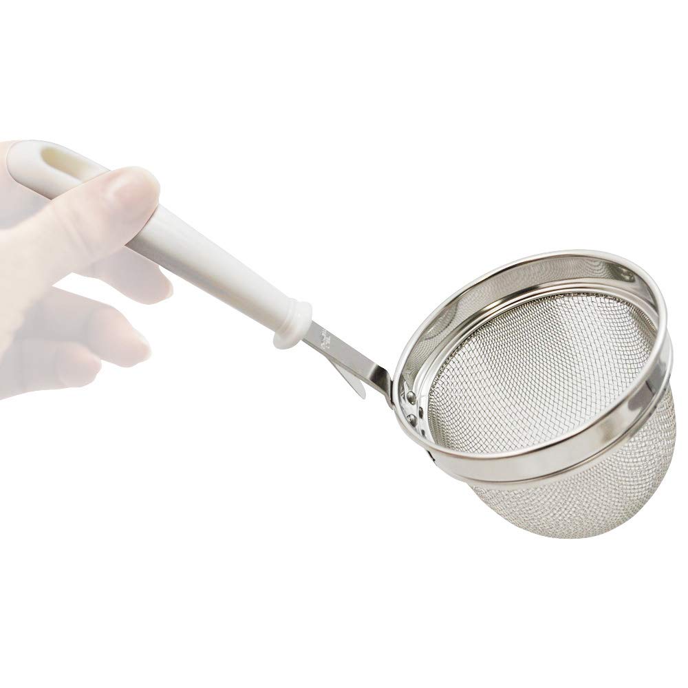 Premium Miso Strainer Set DH-6513 - Fine Mesh Japanese Soup Strainer for Miso Paste, Soy Milk & Tea - Perfect for Home Cooking, Ramen Shops & Traditional Japanese Cuisine