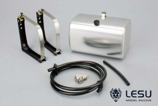 LESU Metal Hydraulic Oil Tank 22-119mm for 1/14 Scale RC Tractor Truck - Compatible with TAMIYA, Dumper, Tipper Models - Perfect for Remote Control Construction Vehicle Simulation