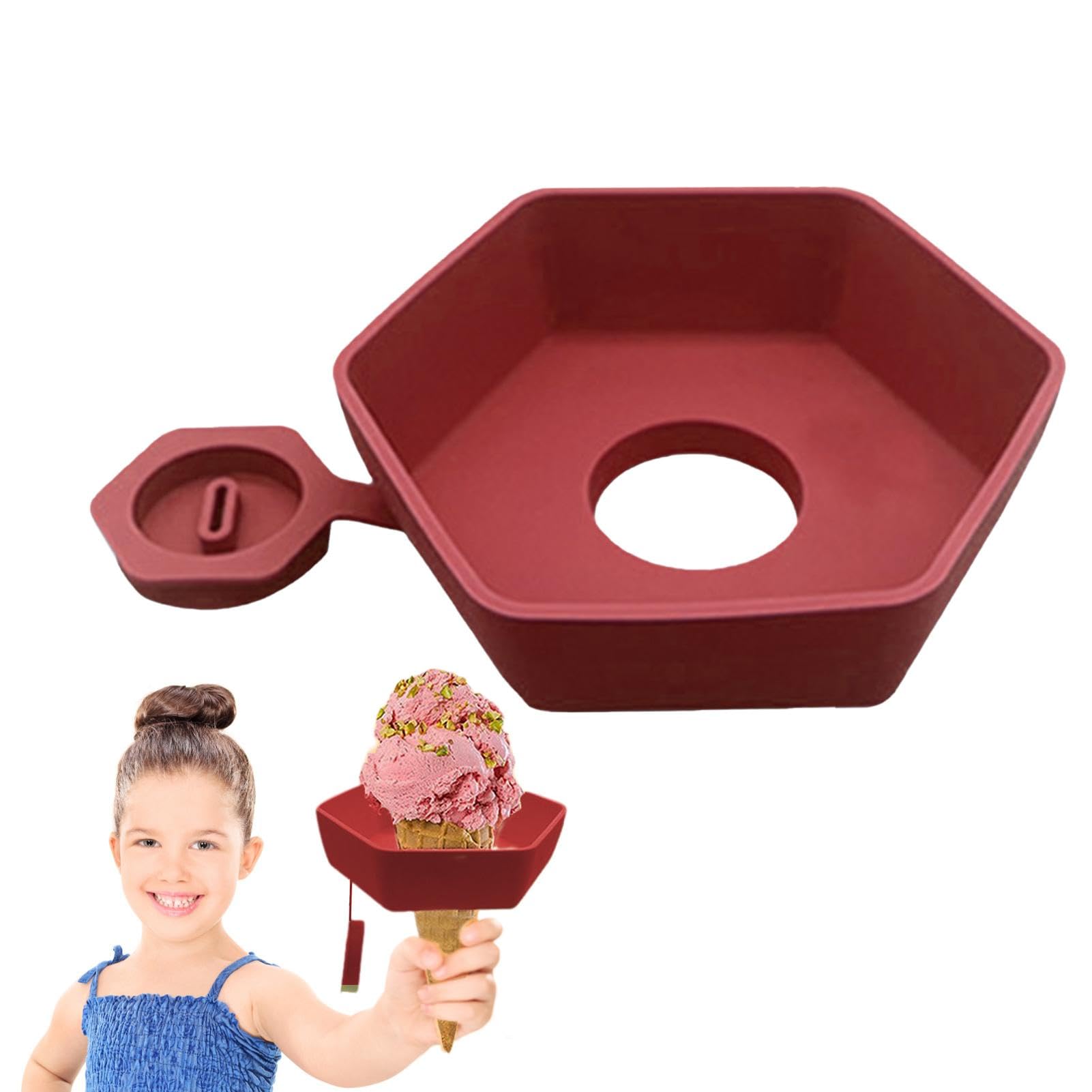 BPA-Free Silicone Ice Pop Holder for Kids - 2-in-1 Reusable No Drip Popsicle Mold, Mess-Free Frozen Treat Maker for Summer Snacks, Birthday Parties & Backyard BBQs