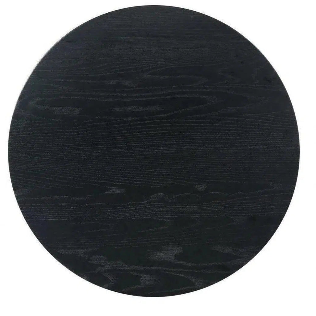 38-inch Black Mid Century Counter Table - Stylish Bar Height Dining Table for Kitchen, Breakfast Nook & Small Space Decor