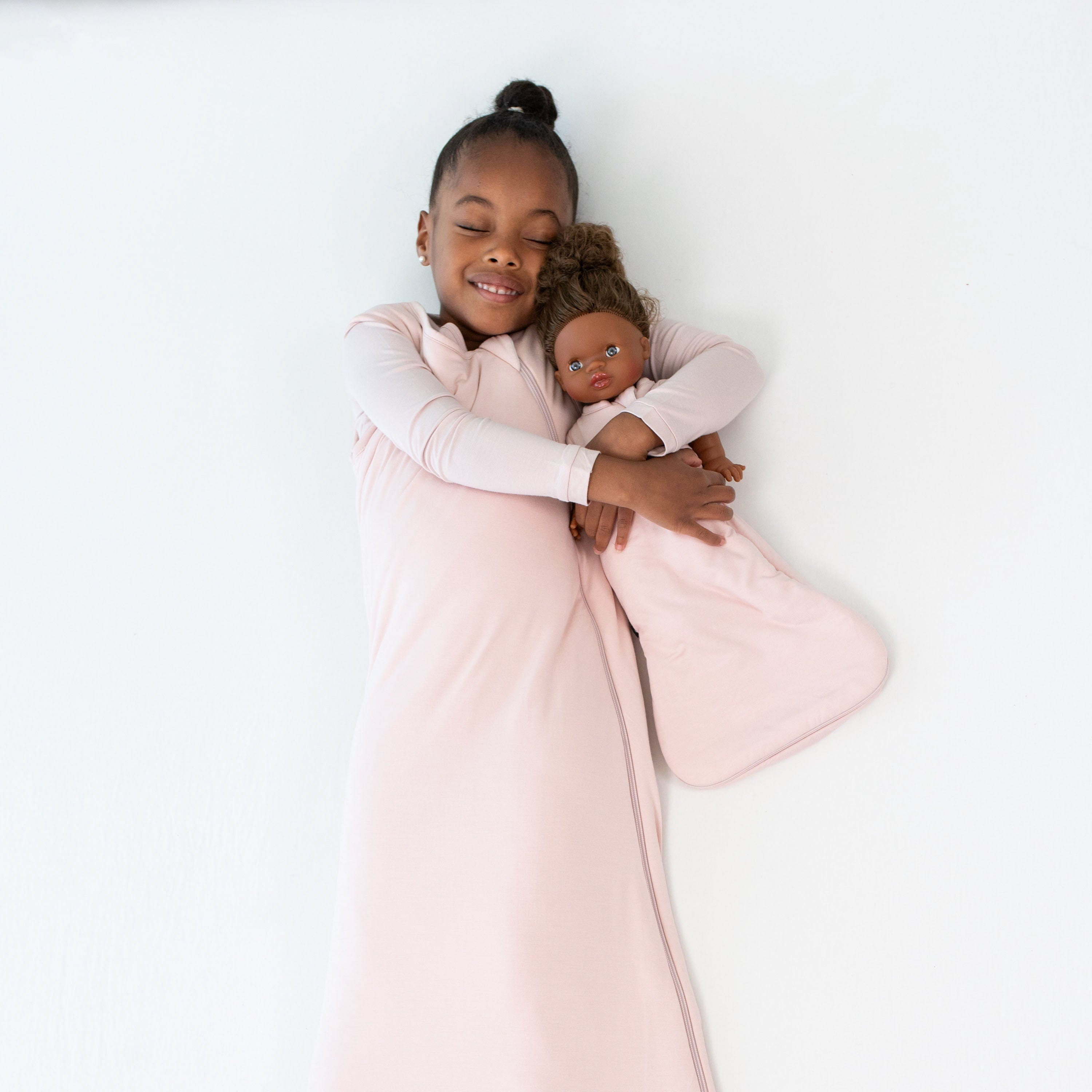 Soft Pink Baby Doll Sleep Bag - Cozy & Breathable for Newborns & Toddlers - Perfect for Nursery, Travel & Bedtime Comfort
