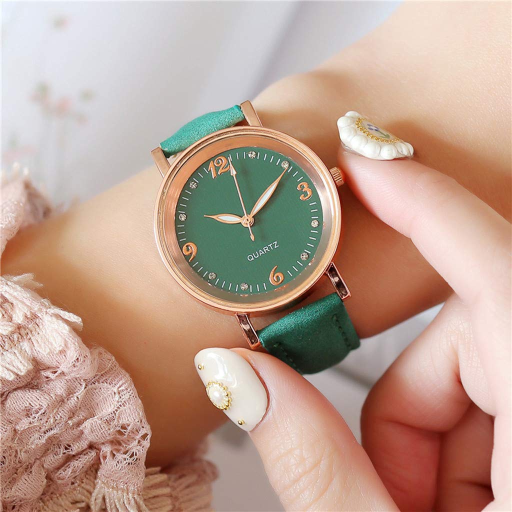Stylish Stainless Steel Quartz Watch for Women - Luxury Casual Dress Watch with Light-Up Dial & Adjustable Long Band - Perfect for St. Patrick's Day, Office Wear & Evening Events