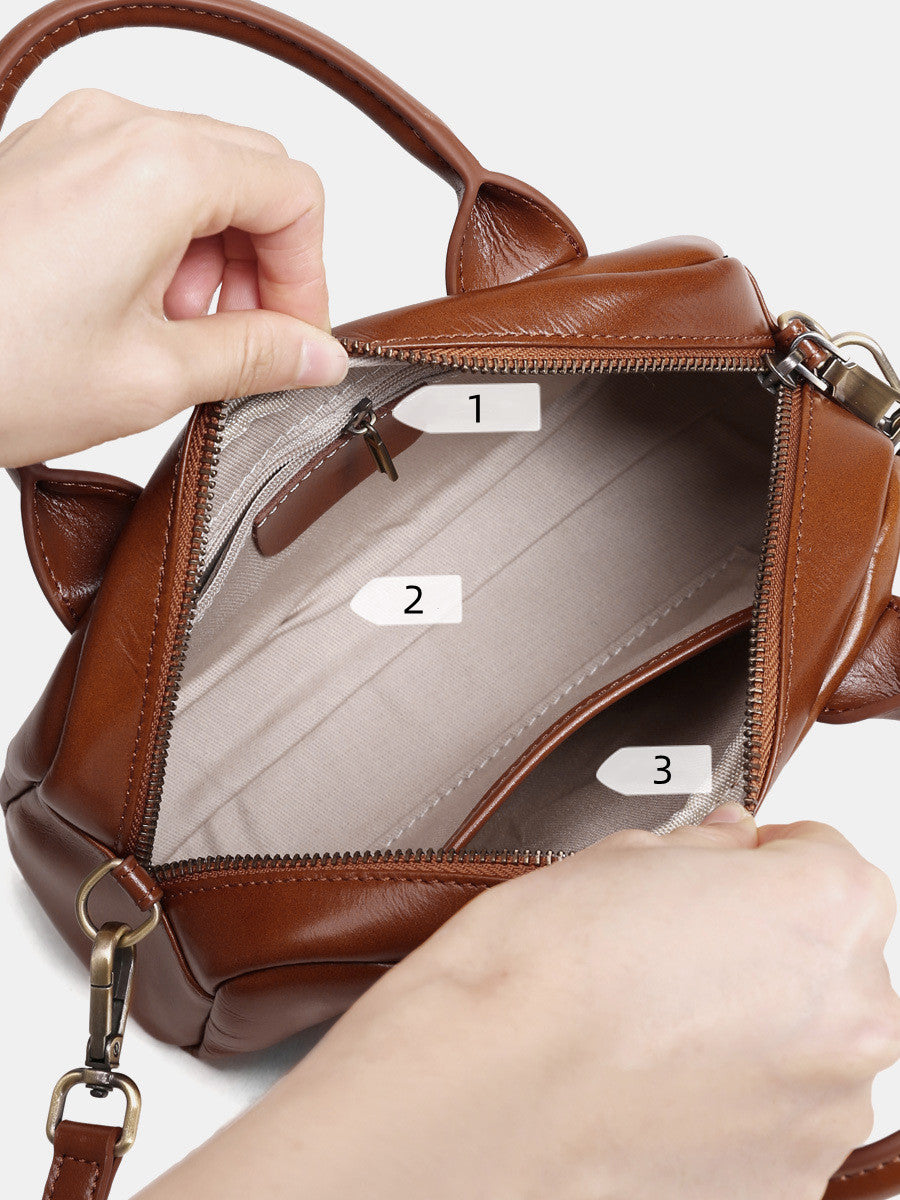 Mini Convertible Top Handle Crossbody Bag for Women - Stylish & Versatile Everyday Purse for Work, Travel & Shopping