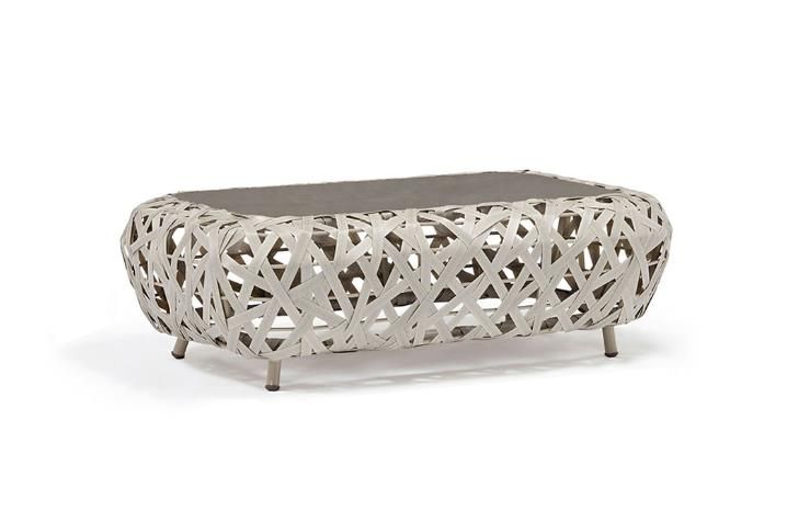 Luxury Couture Jardin Curl Outdoor Sofa Set - Weather-Resistant Patio Furniture for Garden, Poolside & Backyard Relaxation