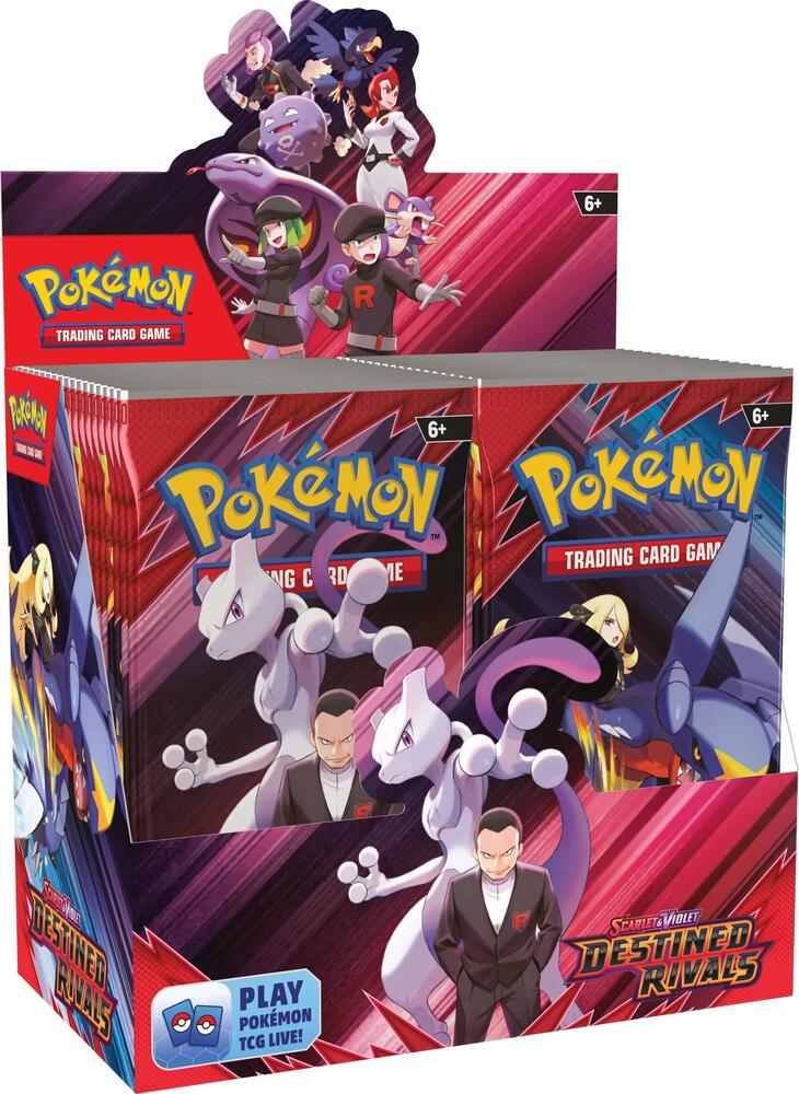 Pokemon TCG: Destined Rivals Booster Box - 36 Packs for Collectors & Players | Perfect for Tournaments, Trading & Gifts