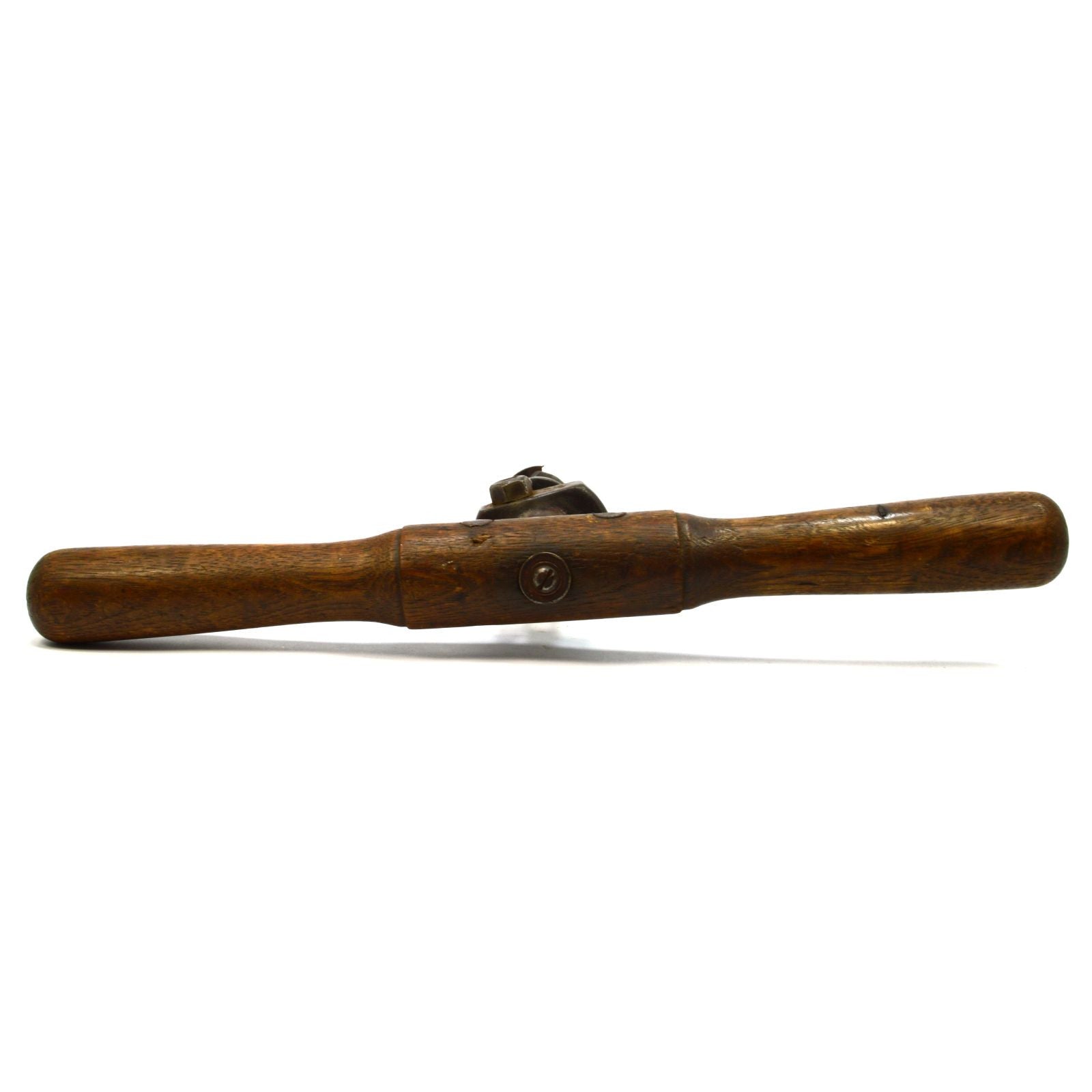 Vintage Bung Hole Drill with T-Handle - Antique Wine & Whiskey Barrel Auger Tool - Perfect for Home Brewing, Barrel Repair & Primitive Woodworking Projects