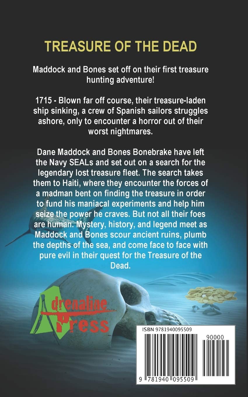 Treasure of the Dead: A Dane and Bones Origin Story (The Dane And Bones Origins Series) - Historical Adventure Novel for Thriller Fans & Book Clubs