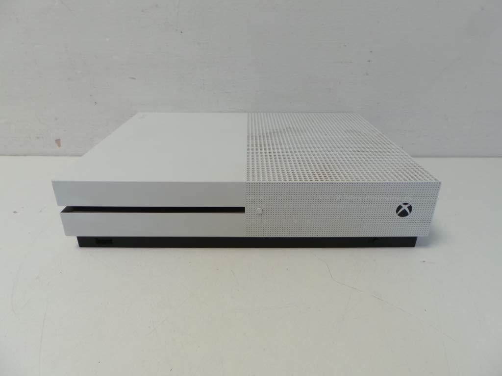 Xbox One Slim 500GB Console - White | Compact Gaming System for Home Entertainment & Multiplayer Fun