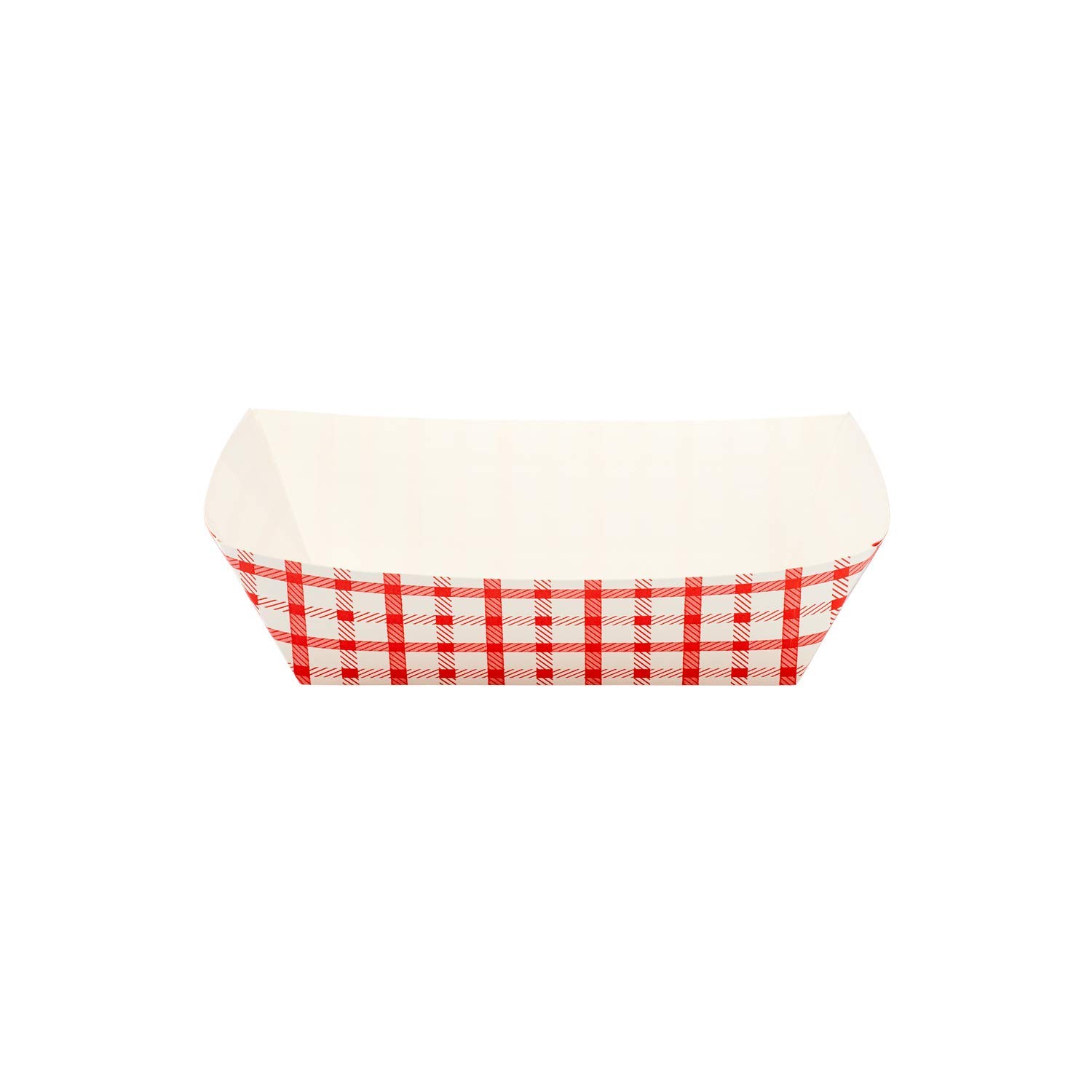 Disposable Karat Paper Food Trays [3 LB - 500 Count] - Sturdy Leak-Resistant Snack Boats for Nachos, Finger Foods & Party Appetizers | Perfect for Catering, Movie Nights & Game Day Snacks