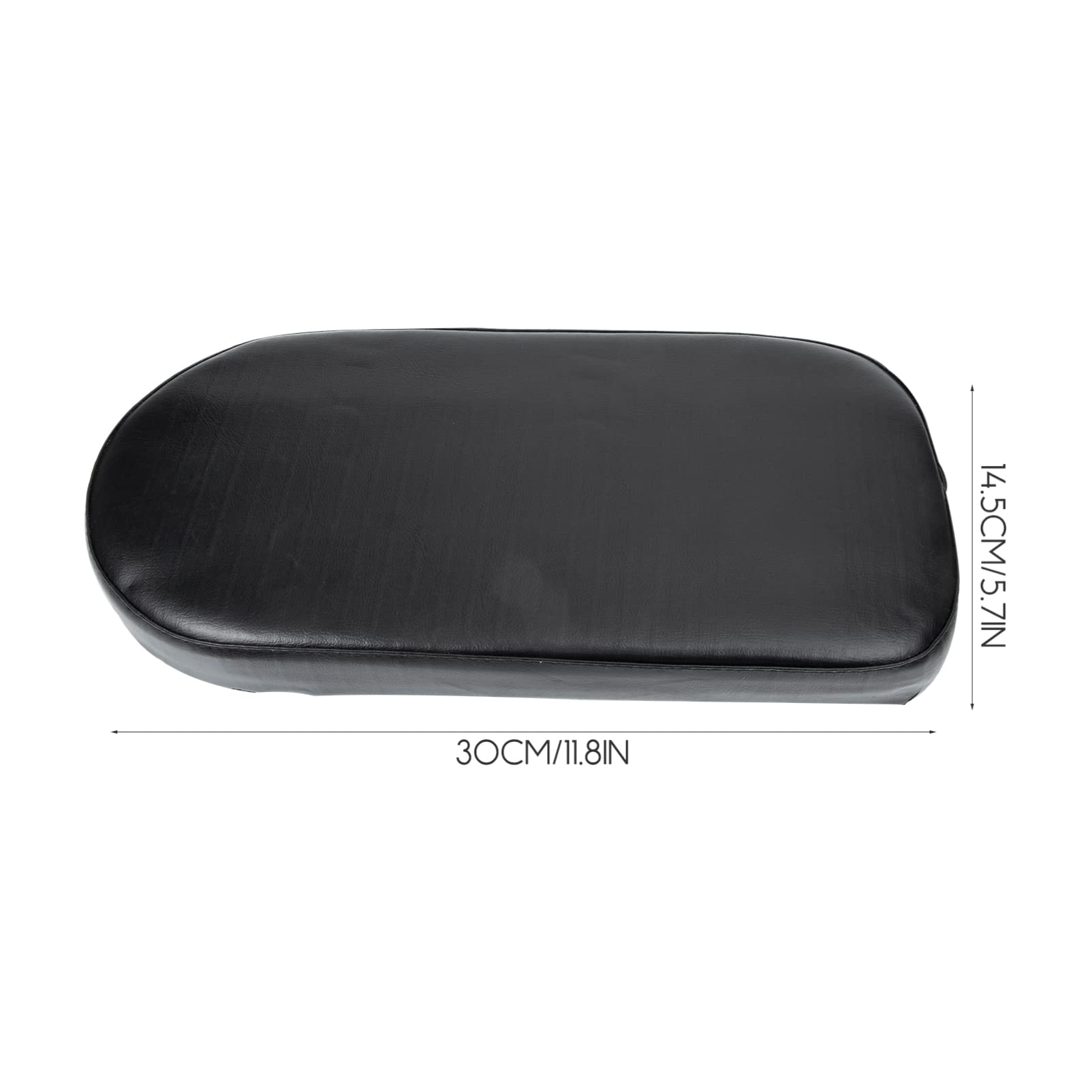 **BESPORTBLE 2-Pack Bike Seat Cushion – Comfortable Rear Infant Bike Mat & Carrier for Kids – Thickened Leather Baby Stroller Seat Cover – Perfect for RV Roof Vents & Round Bike Racks – Ideal for Family Cycling & Outdoor Adventures**