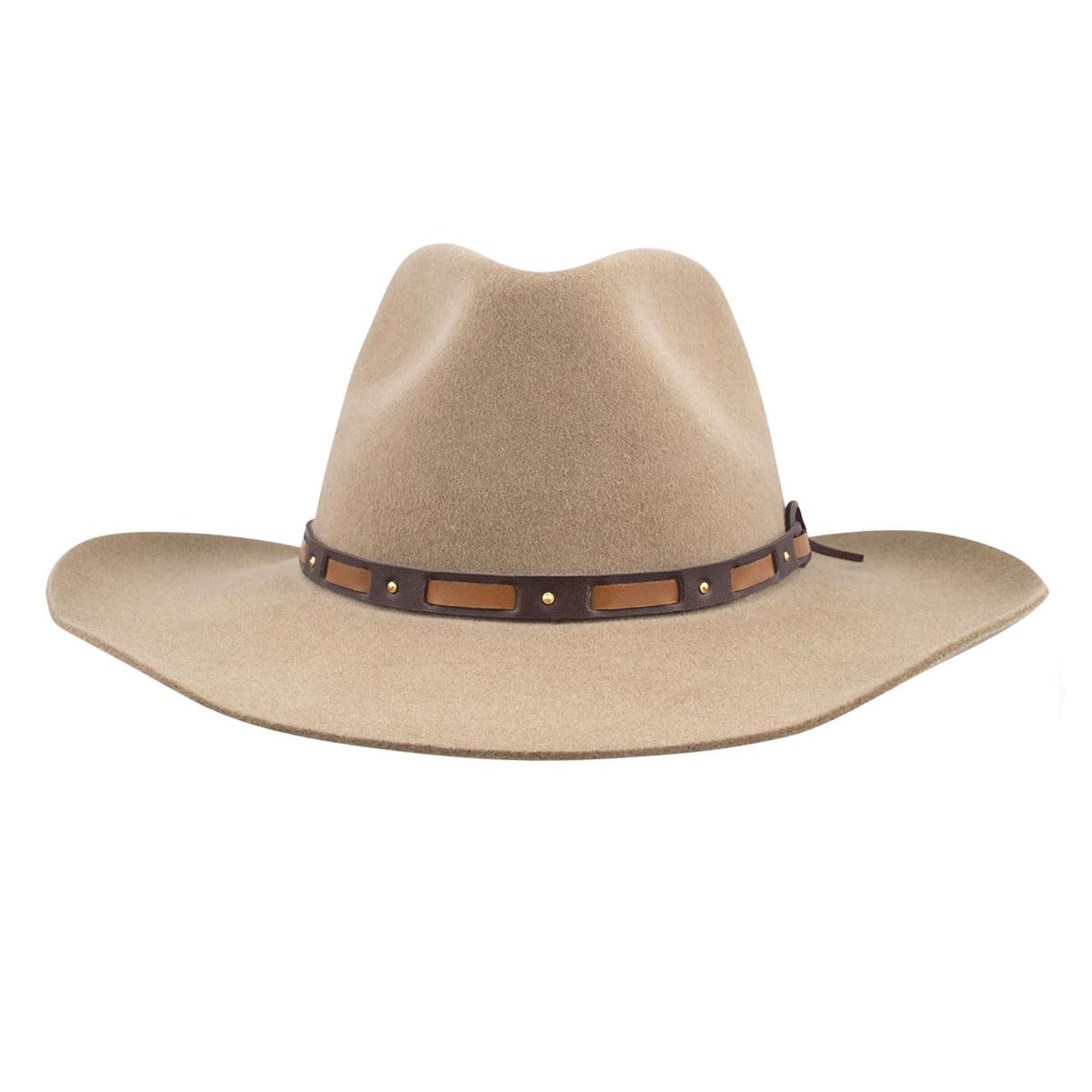 Stetson Hutchins 3X Wool Felt Stone Cowboy Hat for Men - Western Style, Durable & Comfortable - Perfect for Rodeo, Ranch Work, and Outdoor Adventures (SWHUTC-403420)