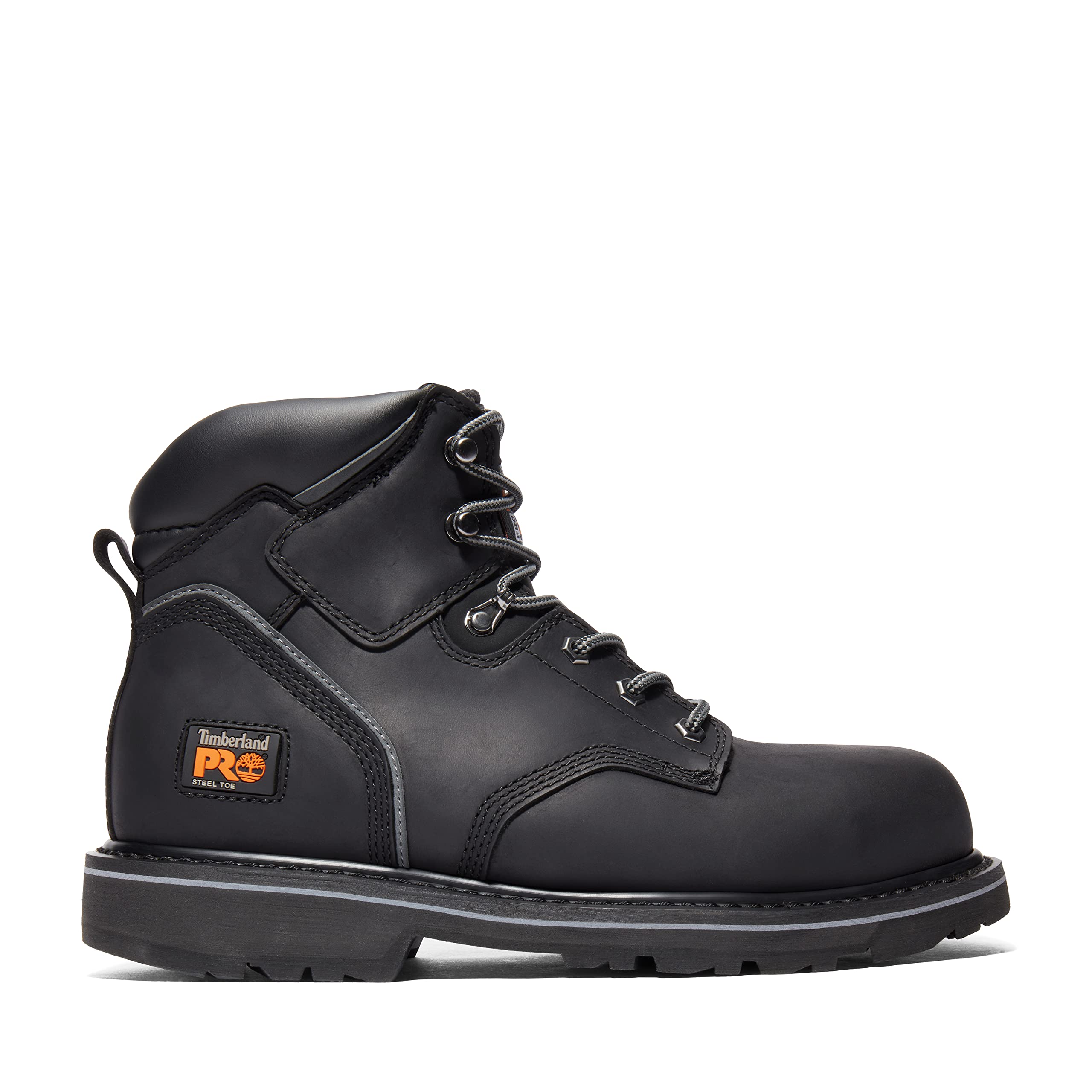 Timberland PRO Men's Pit Boss 6 Inch Steel Toe Work Boots - Waterproof Safety Shoes for Construction, Warehouse & Industrial Work (Durable Non-Slip Work Boots for Men)