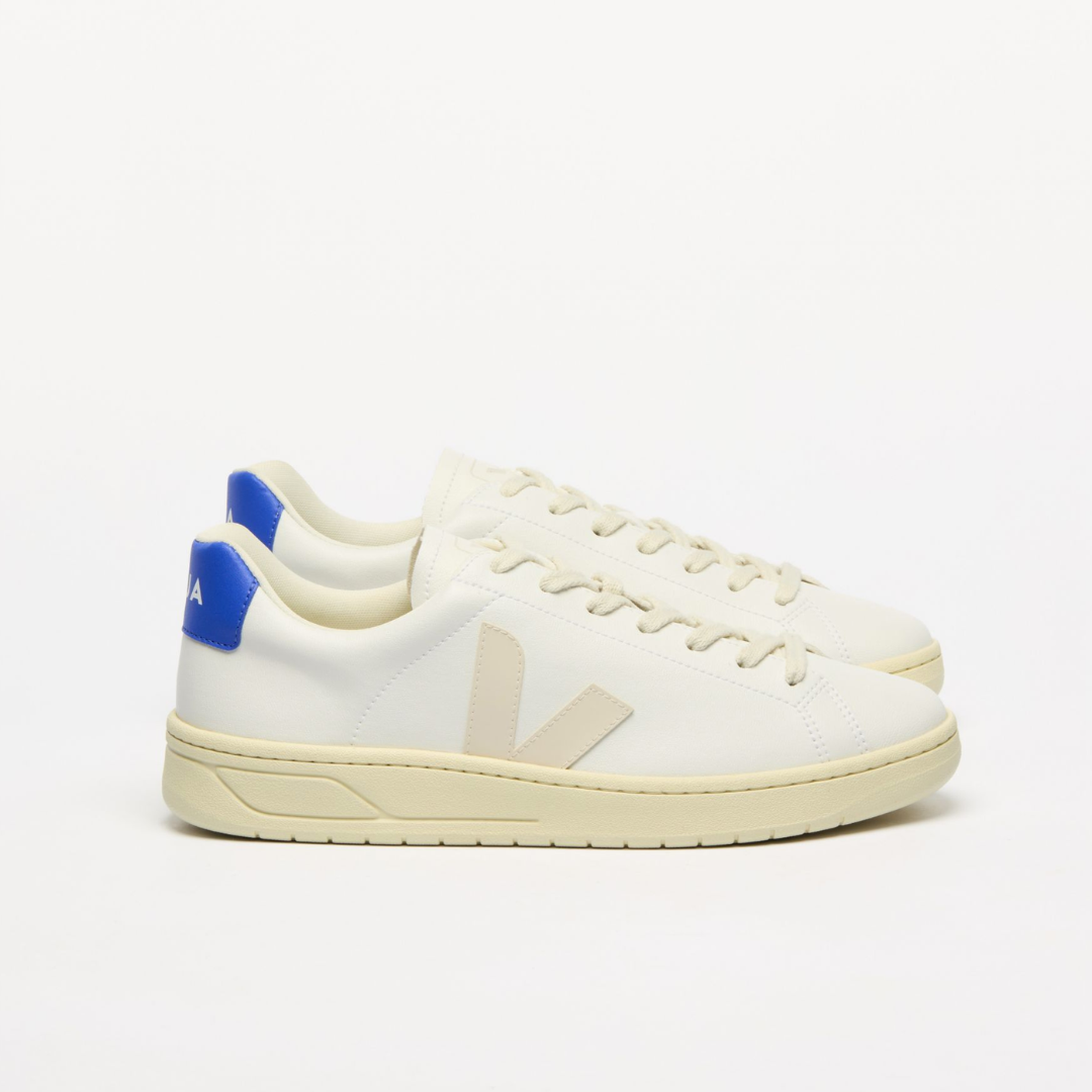Veja Urca CWL White Pierre Sneakers - Eco-Friendly Vegan Leather Shoes for Women | Perfect for Casual Wear, Work & Travel