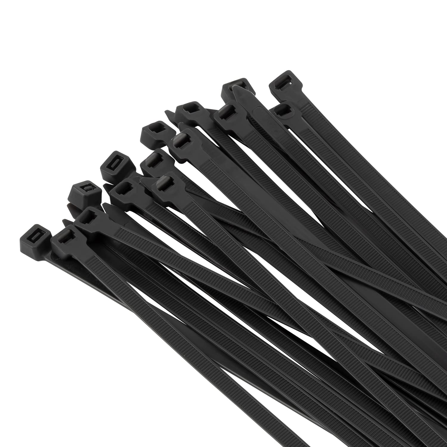 XINGO 31 Inch Heavy Duty Black Nylon Cable Ties - 120 LBS Tensile Strength, Extra Long & Durable Zip Ties for Indoor & Outdoor Use (50 Pack) - Perfect for Organizing Cables, Securing Wires, and DIY Projects