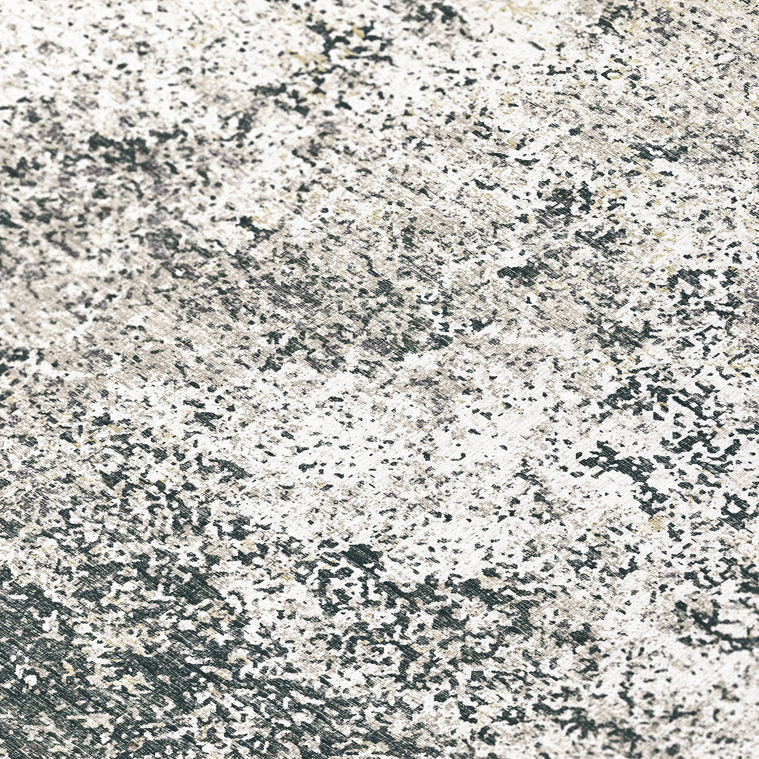 Addison Rylee ARY33 Grey Washable Indoor Outdoor Area Rug 1'8