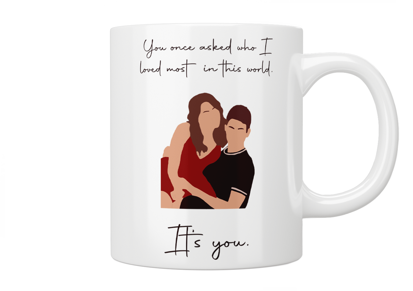 After: Hardin And Tessa 'It's You' Coffee Mug - Romantic Gift for Book Lovers & Movie Fans - Perfect for Hot Drinks, Office Use & Cozy Reading Moments