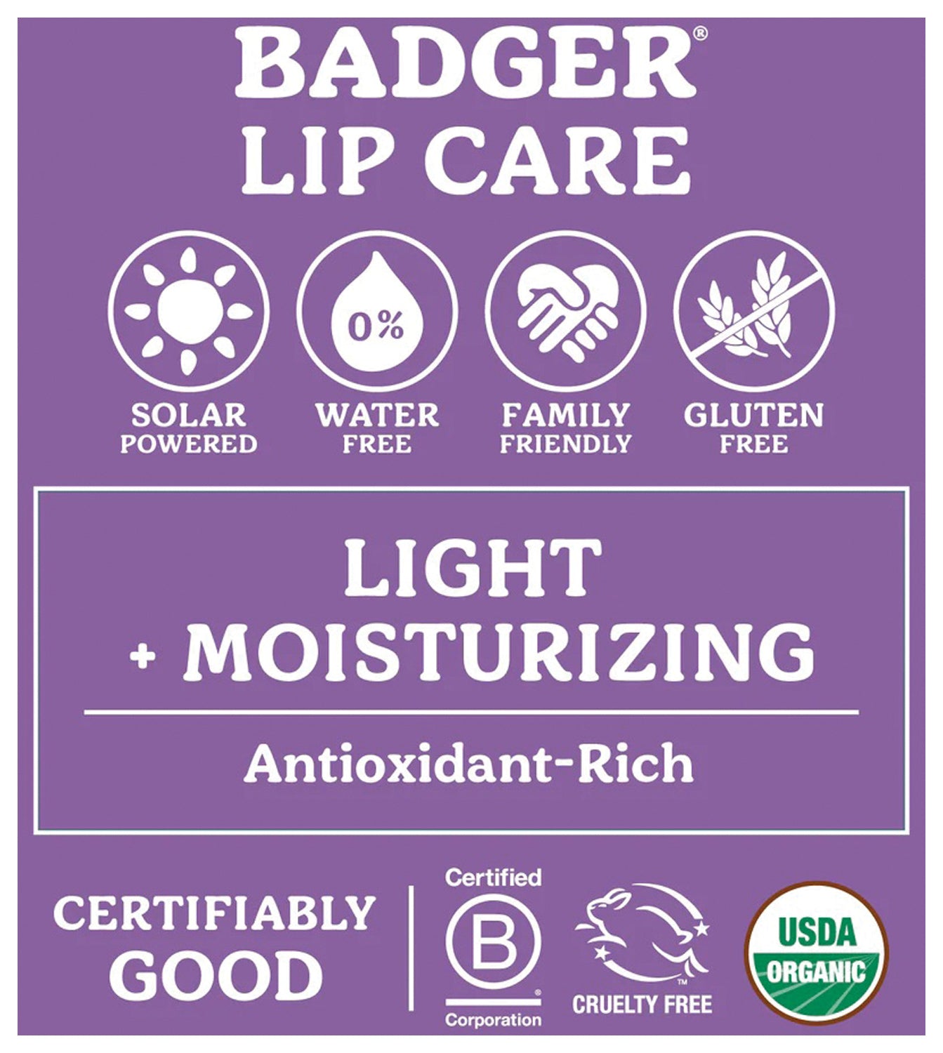 Badger Classic Lip Balm 4 Pack - Organic Soothing Green Lip Balm Set for Dry, Chapped Lips | Natural Moisturizing Lip Care with Beeswax & Essential Oils | Perfect for Winter, Outdoor Activities & Daily Hydration