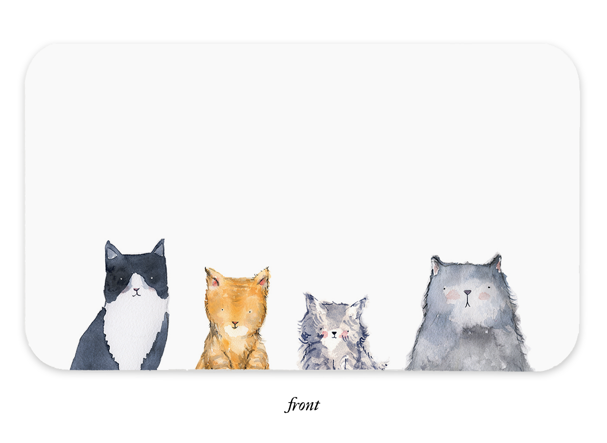 Cat's Meow Little Notes® - Adorable Cat-Themed Memo Pads for Home, Office & School Organization | Perfect for To-Do Lists, Grocery Reminders & Gift Messages