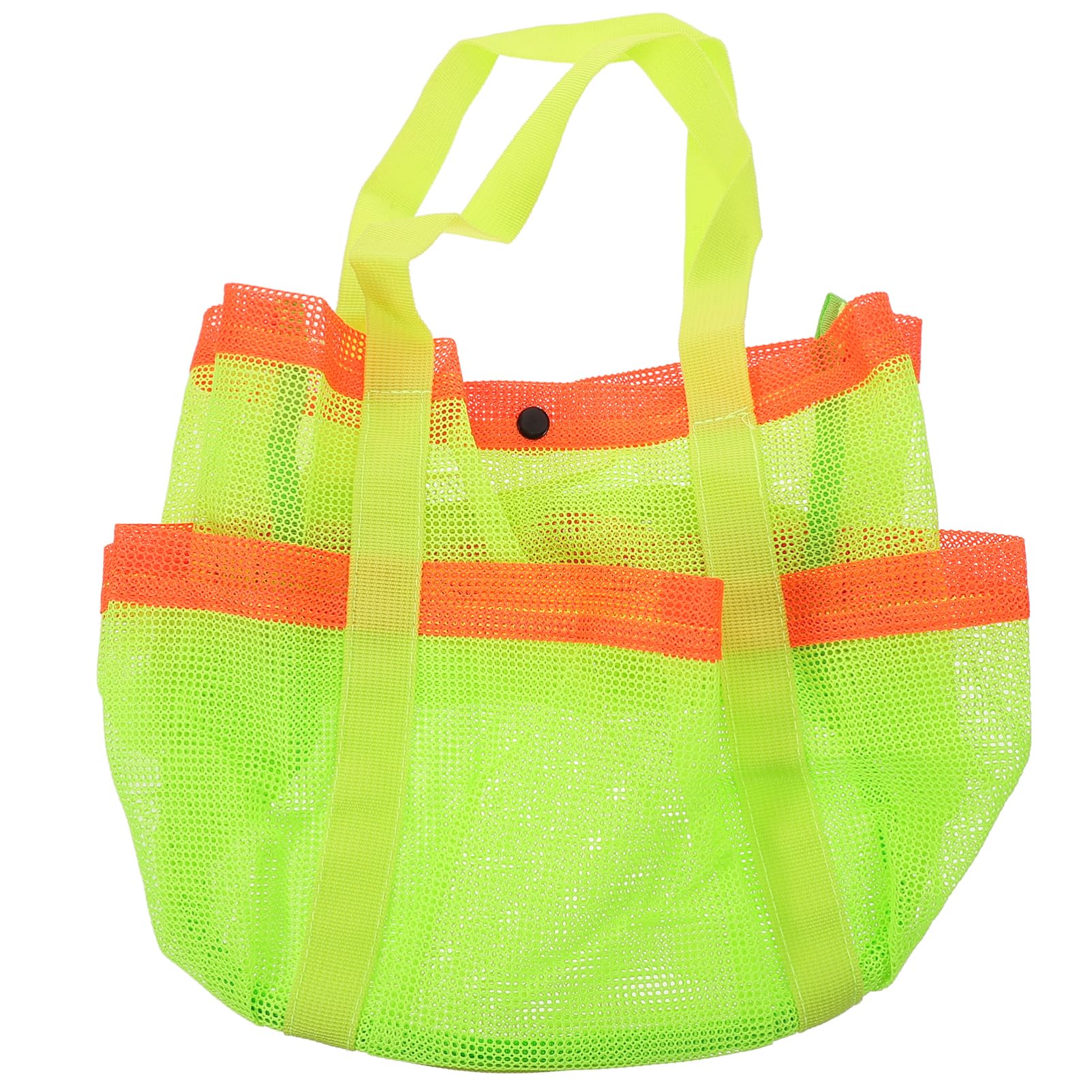 PAMINGONO Large Waterproof Beach Bag with Mesh Pockets - Lightweight Backpack for Beach, Pool, Camping & Travel - Perfect for Towels, Toys & Toiletries