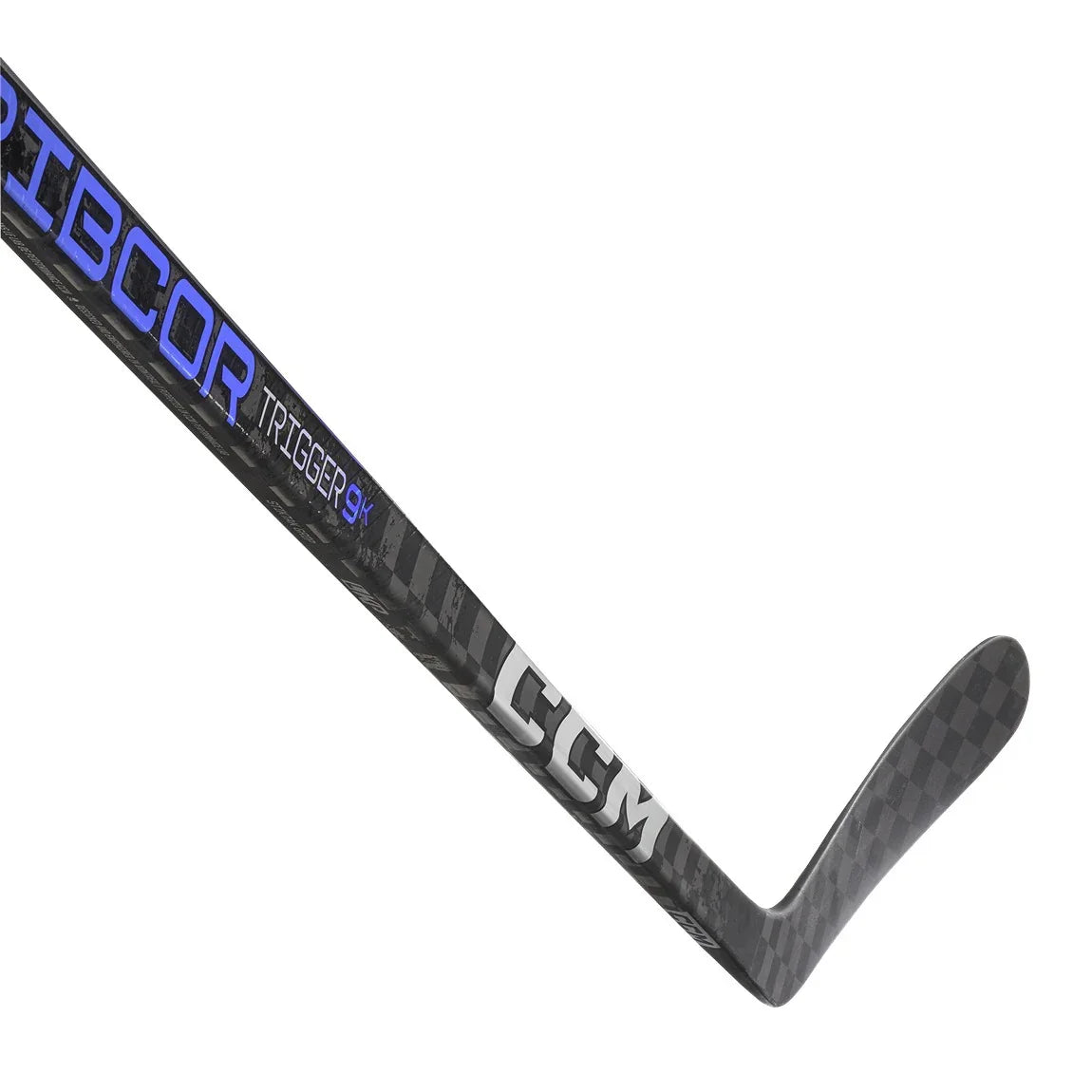 CCM Ribcor Trigger 9K Junior Hockey Stick - Lightweight Carbon Fiber Composite for Youth Players - Perfect for Street Hockey, Ice Hockey Practice & Games