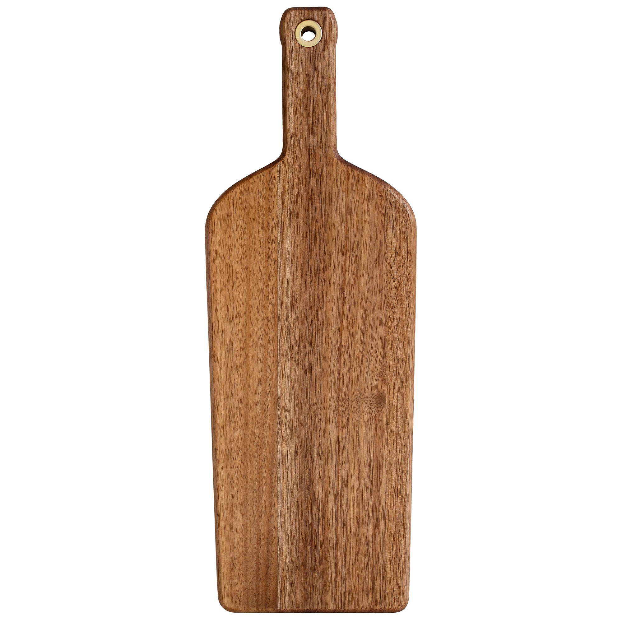 Rock & Branch® Acacia Wood Wine Bottle Shaped Cutting Board - Durable Charcuterie Board for Cheese, Charcuterie & Entertaining - Perfect for Wine Tastings, Kitchen Decor & Gift Giving