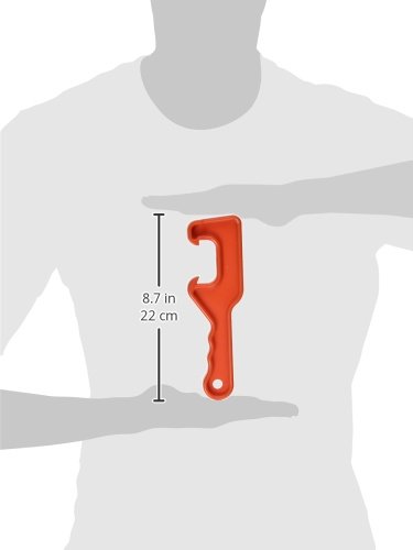 Linzer 5425 Heavy Duty 5-Gallon Plastic Paint Can Opener - Large Orange Bucket Lid Remover Tool for Professional Painters & DIY Projects - Perfect for Home Renovation, Construction Sites & Painting Contractors