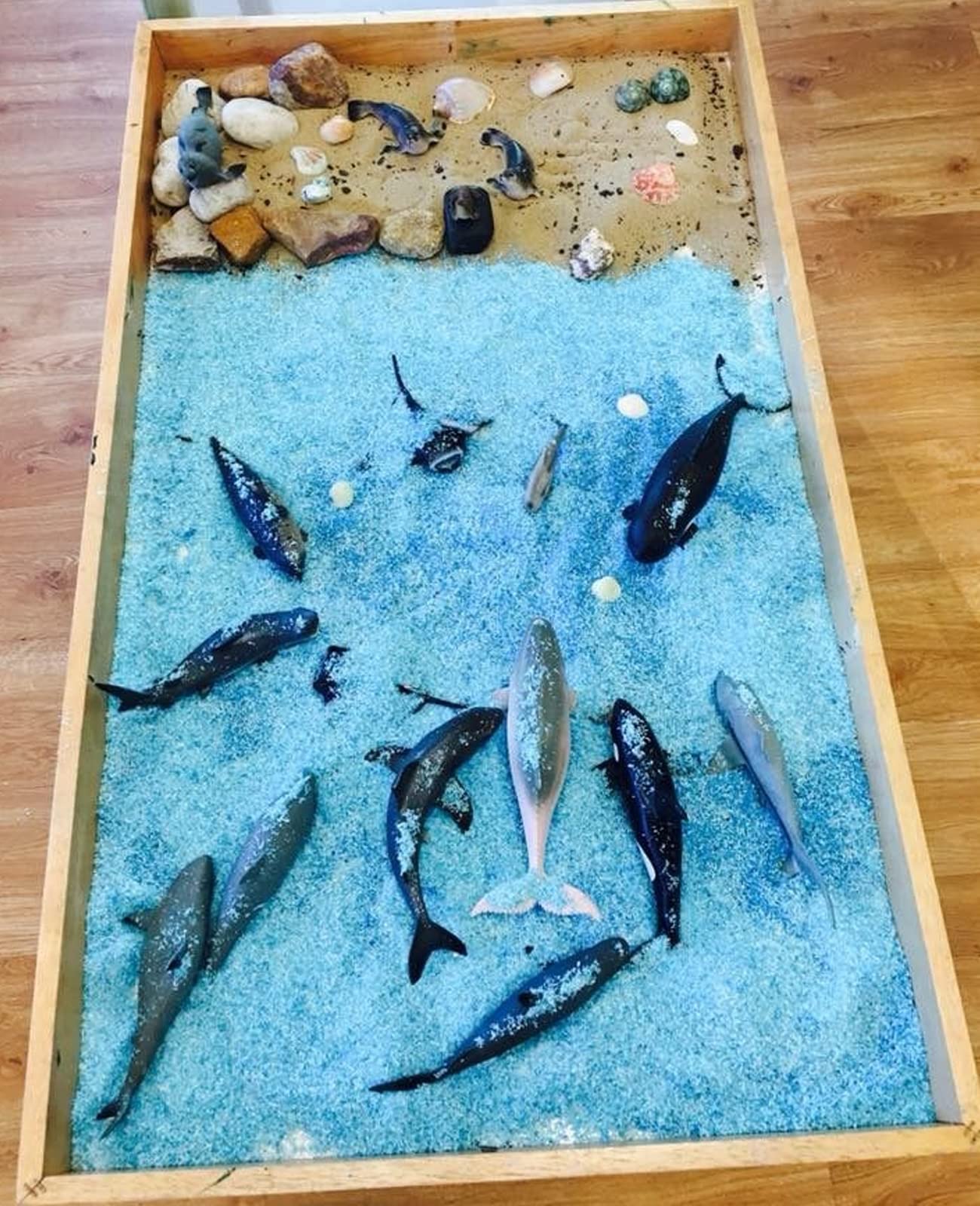 12PCS Shark & Whale Ocean Animal Action Figures - Realistic Sea Creature Toys for Kids, Bath & Beach Play, Cake Toppers, Party Favors, Gifts & Rewards | Perfect for Underwater Themed Parties & Educational Playtime