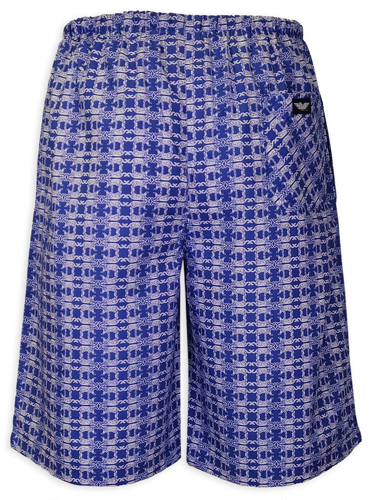 Men's Comfortable Lounge Pajama Sleep Shorts with Drawstring & Pockets - Soft Woven Jam Dorm Shorts (3-Pack) - Perfect for Sleeping, Lounging at Home, and Summer Nights