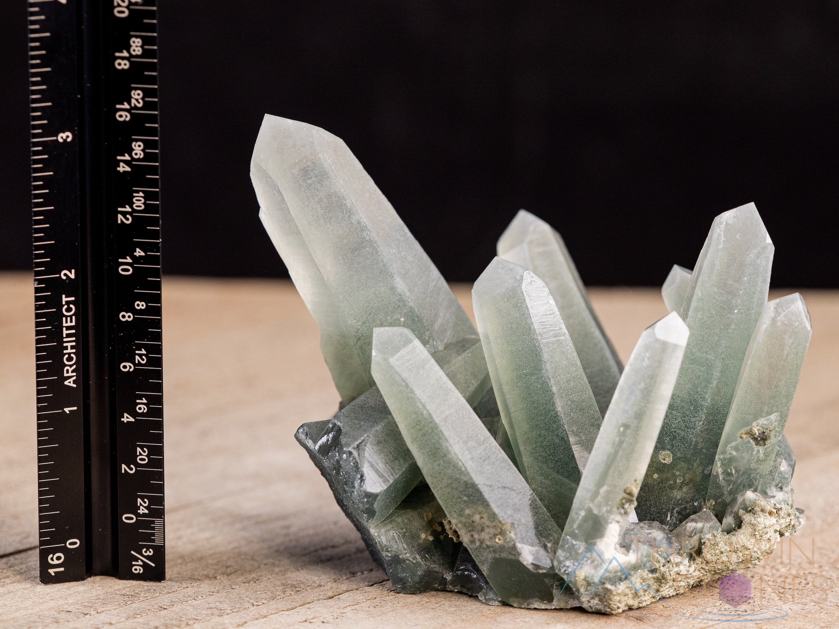 Natural QUARTZ with ACTINOLITE Raw Crystal Cluster - Healing Stone Specimen for Home Decor, Housewarming Gift & Spiritual Healing | Perfect for Meditation, Office Desk & Feng Shui