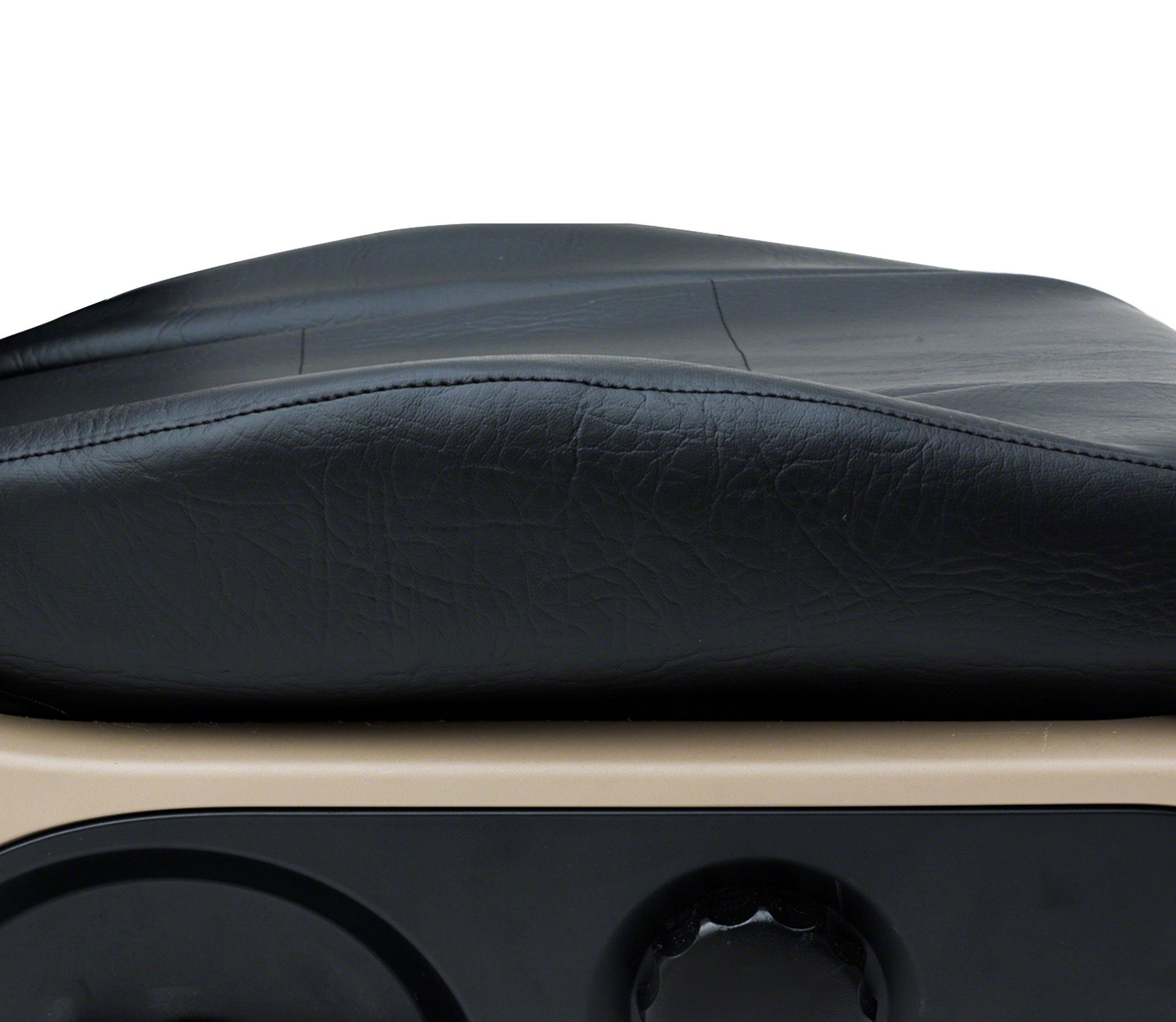 Coverking Rear 60/40 Bench Custom Fit Seat Cover for Toyota Tacoma - Rhinohide Black | Durable Truck Seat Protection for Work & Adventure