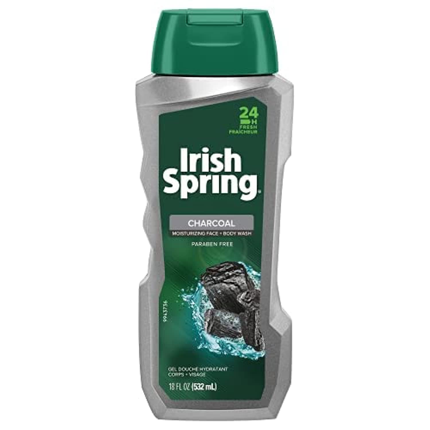 Colgate Irish Spring Pure Fresh Body Wash - 18 Oz | Refreshing & Hydrating Shower Gel for Men | Perfect for Daily Use & Gym
