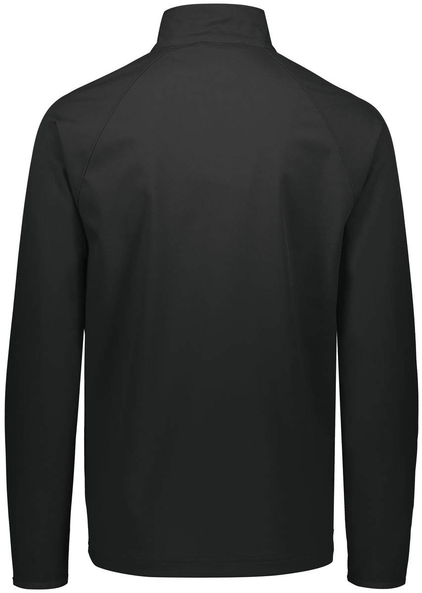 Holloway Sportswear Featherlight Soft Shell Jacket - XS Black - Waterproof Windbreaker for Running, Hiking & Outdoor Activities