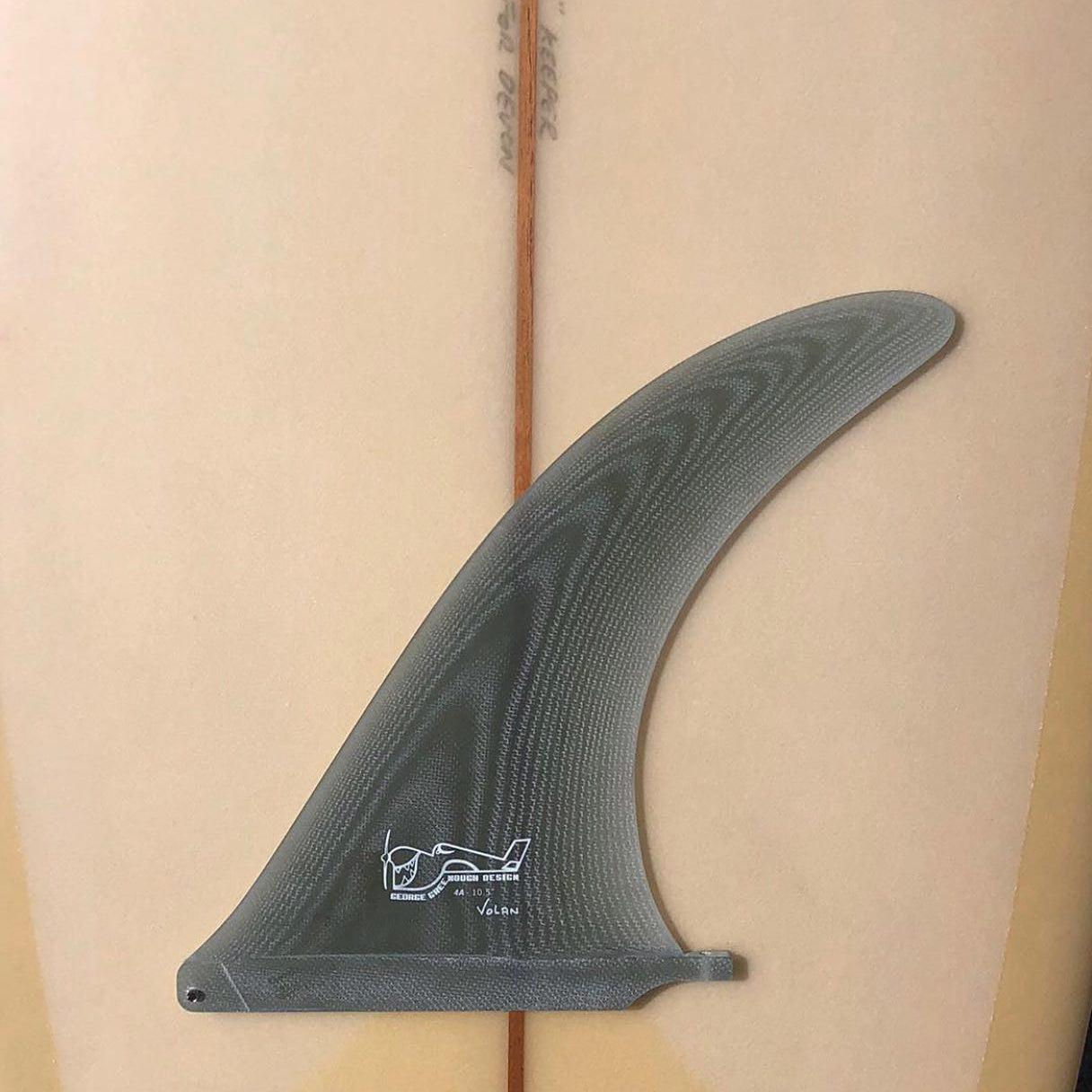Greenough 4A Longboard Surfboard Fin 10.5