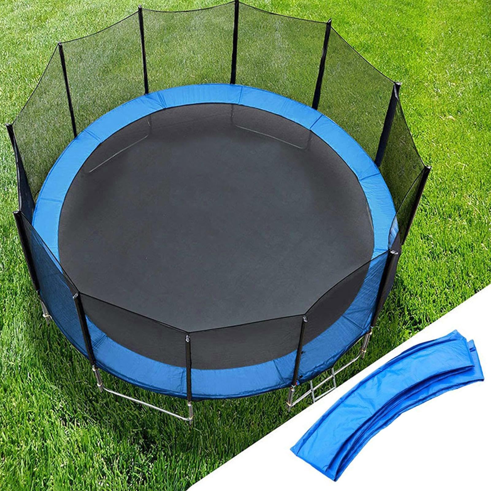 Replacement Trampoline Safety Pad Mat - Durable PVC Waterproof Spring Padding for 8ft & 10ft Trampolines | Outdoor Play Equipment Protection for Kids & Family Backyard Fun