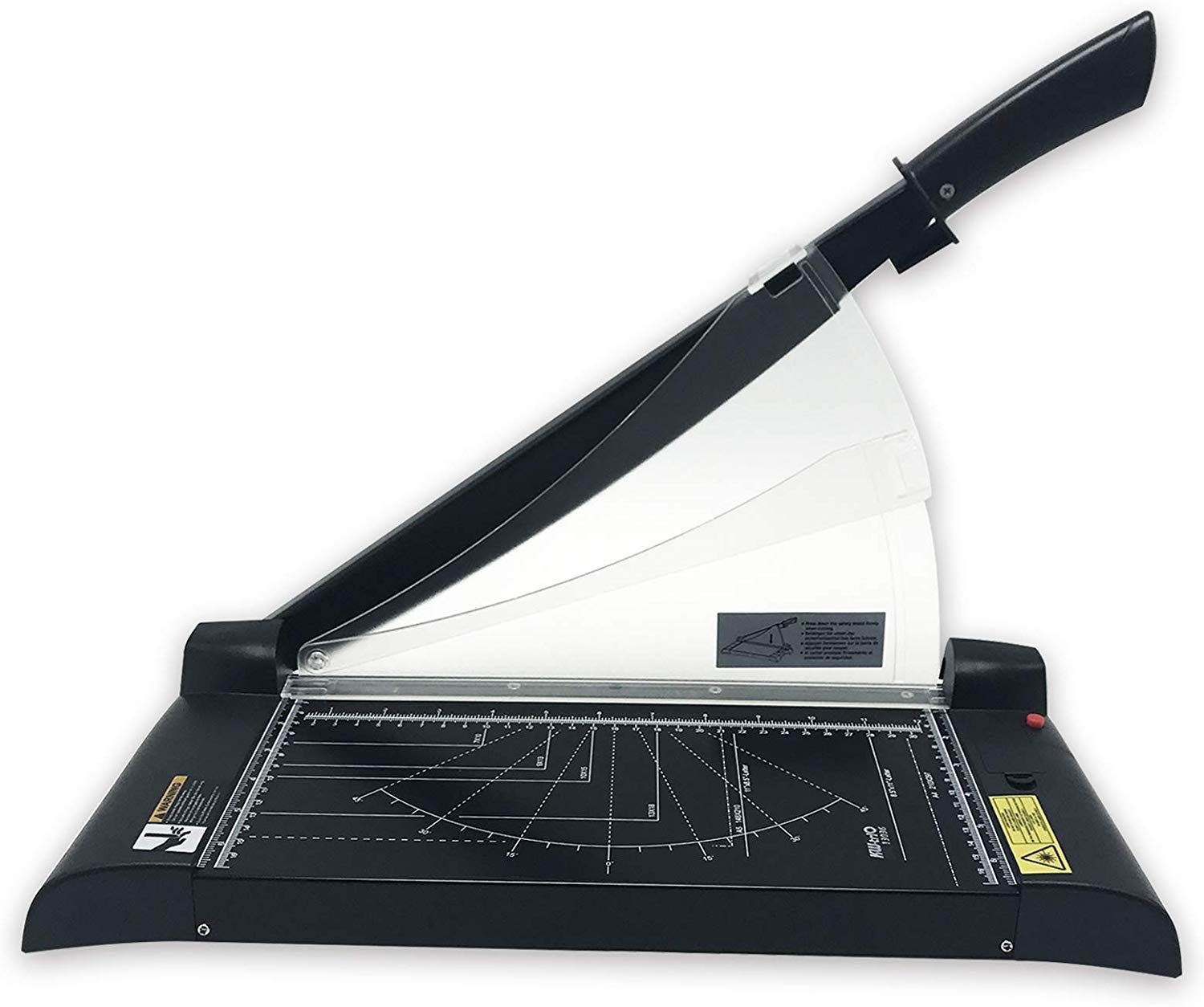 CGOLDENWALL A3 Laser Guide Paper Cutter - Manual Guillotine Trimmer for School, Office & Craft Projects - Perfect for Cutting Photos, Documents & Scrapbooking Materials