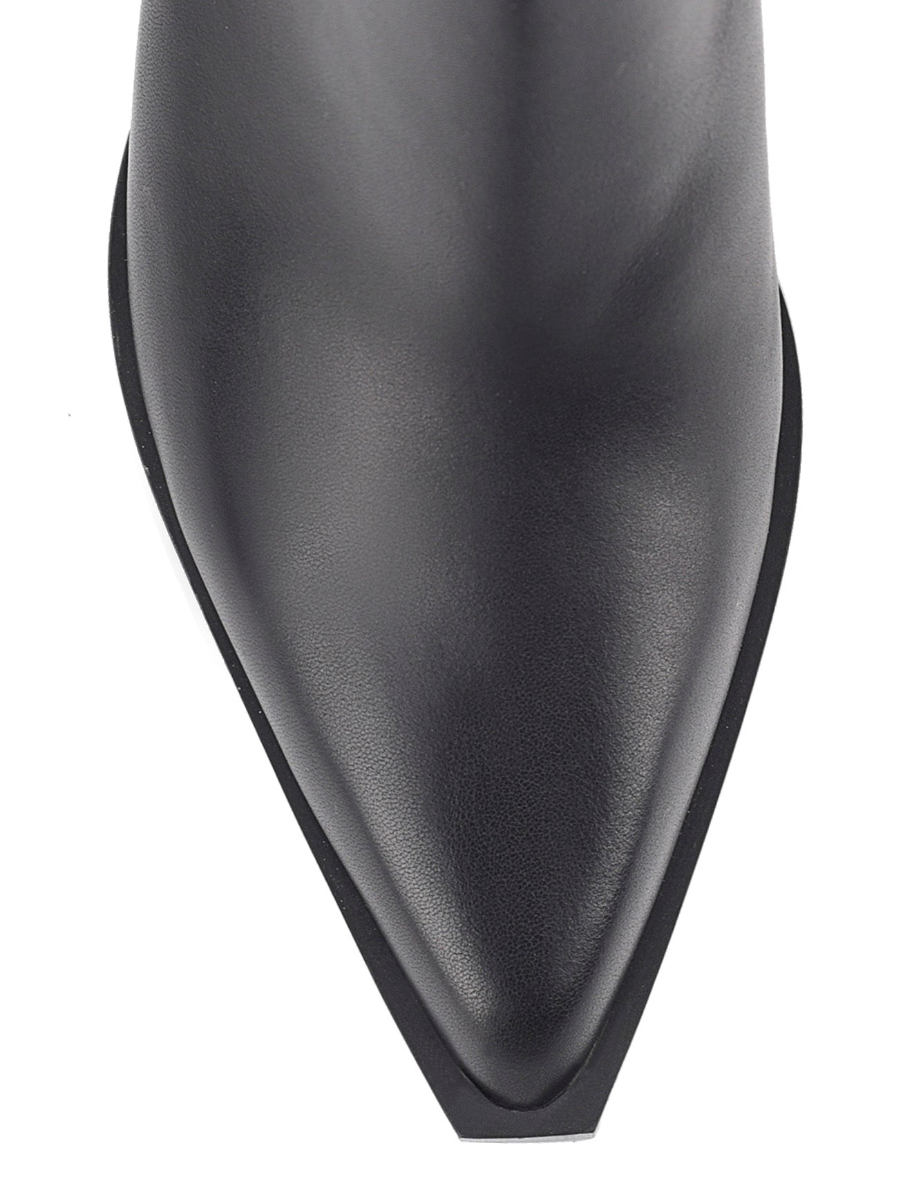 Roger Women's Black Leather Ankle Boots - Stylish & Comfortable for Casual Wear, Office & Night Out