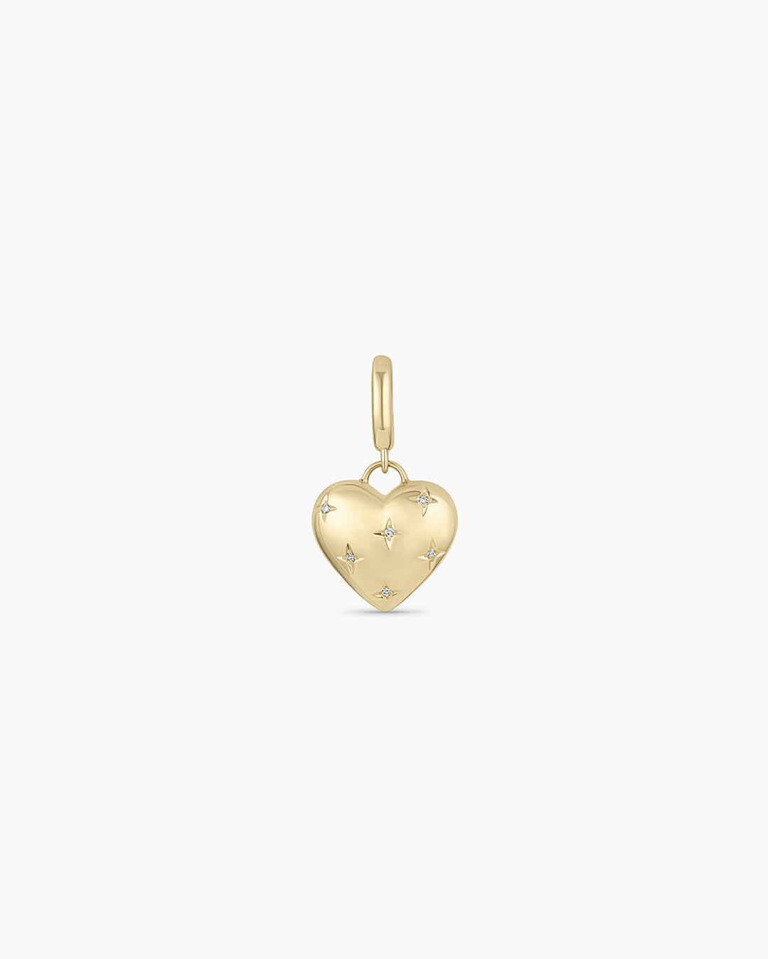 Diamond Heartful Charm Pendant Necklace for Women - Elegant Jewelry Gift for Valentine's Day, Anniversary & Special Occasions | Perfect for Romantic Dates, Proposals & Everyday Wear