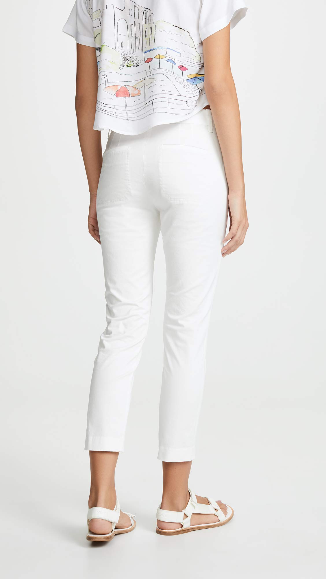 Vince Women's Coin Pocket Chino Pants - Stylish Casual Trousers for Work, Office & Everyday Wear | Comfortable Slim Fit Pants for Women