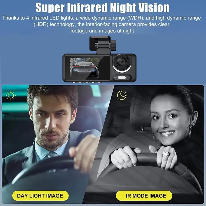 Mpow 4K Dash Cam for Cars - Ultra HD Video Recording, Night Vision, G-Sensor, Loop Recording - Perfect for Road Trips, Commuting, and Uber/Lyft Drivers