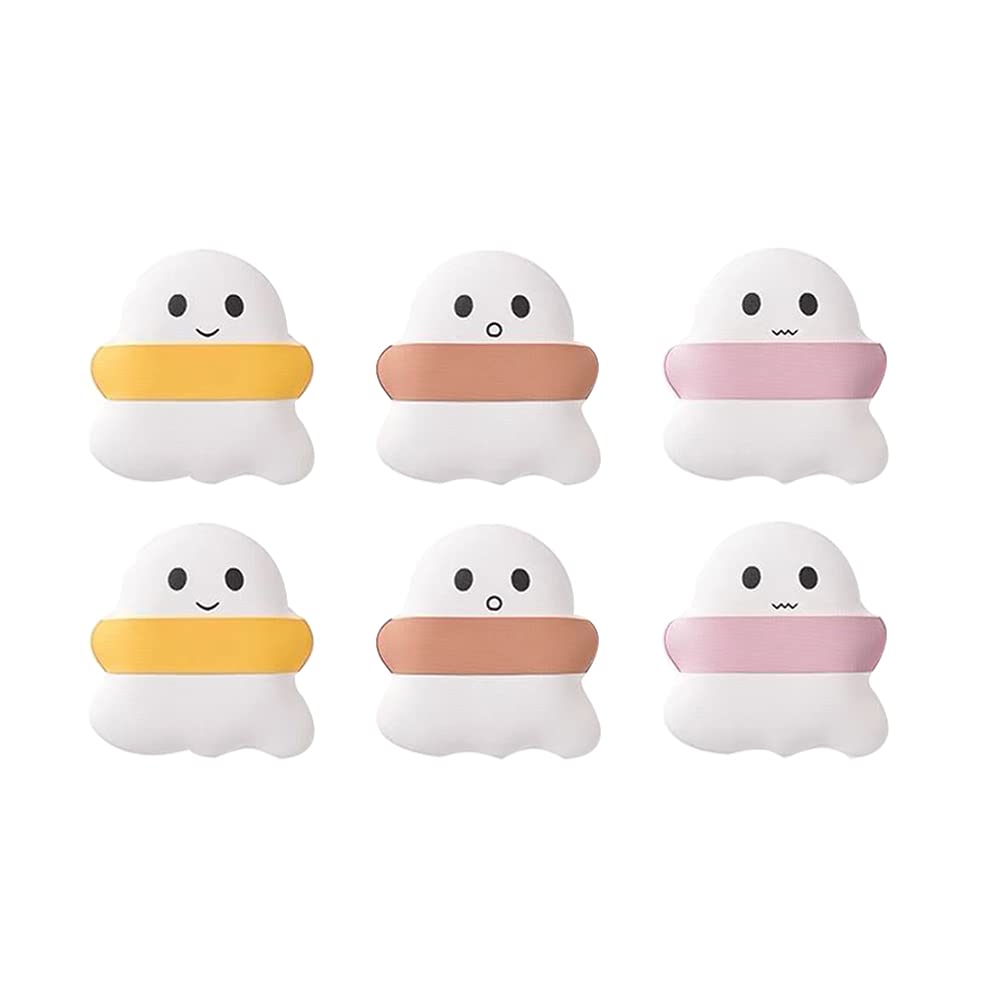 6pcs Synthetic Makeup Sponge Set - Soft Powder Puff & Blending Sponge for Flawless Foundation, Concealer & Contouring | Ideal for Daily Makeup, Travel & Professional Use