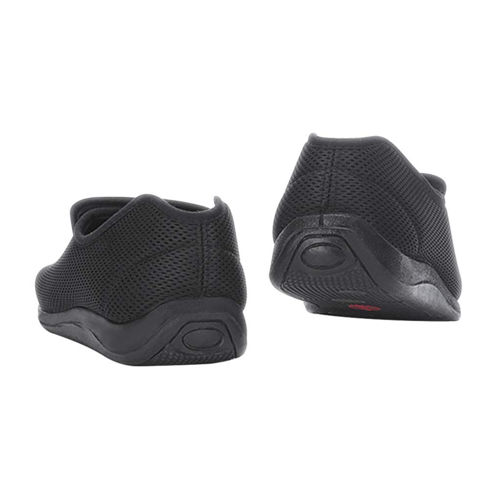 IPENNY Men's Wide Width Open Toe Diabetic & Orthopedic Slippers - Adjustable Non-Slip House Shoes for Foot Pain Relief - Ideal for Bunions, Swollen Feet, Flat Feet & Hammertoes - Perfect for Post-Surgery Recovery, Arthritis & Edema Comfort at Home