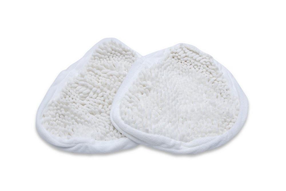 Premium Steam Mop Pads - 2 Pack Super Absorbent Shaggy Microfiber Replacement Pads for Deep Cleaning Floors - Perfect for Hardwood, Tile & Laminate Floors