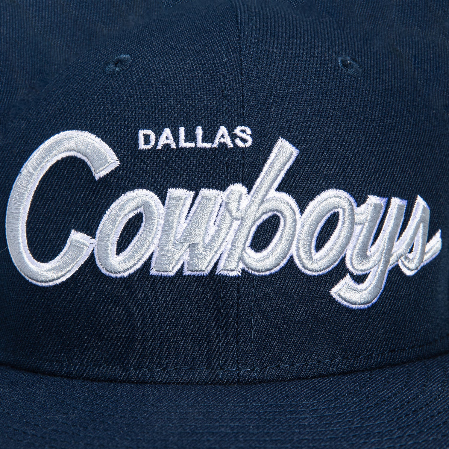New Era 9Fifty Dallas Cowboys Script Snapback Hat - Navy Blue Adjustable Baseball Cap for Men & Women | Perfect for Game Day, Sports Events & Casual Outfits