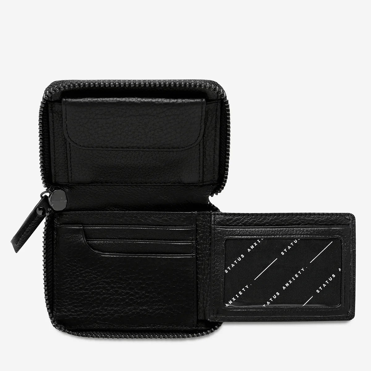 Status Anxiety Wayward Leather Wallet for Men - Slim RFID Blocking Bifold Wallet with Card Slots - Perfect for Travel, Business & Everyday Use