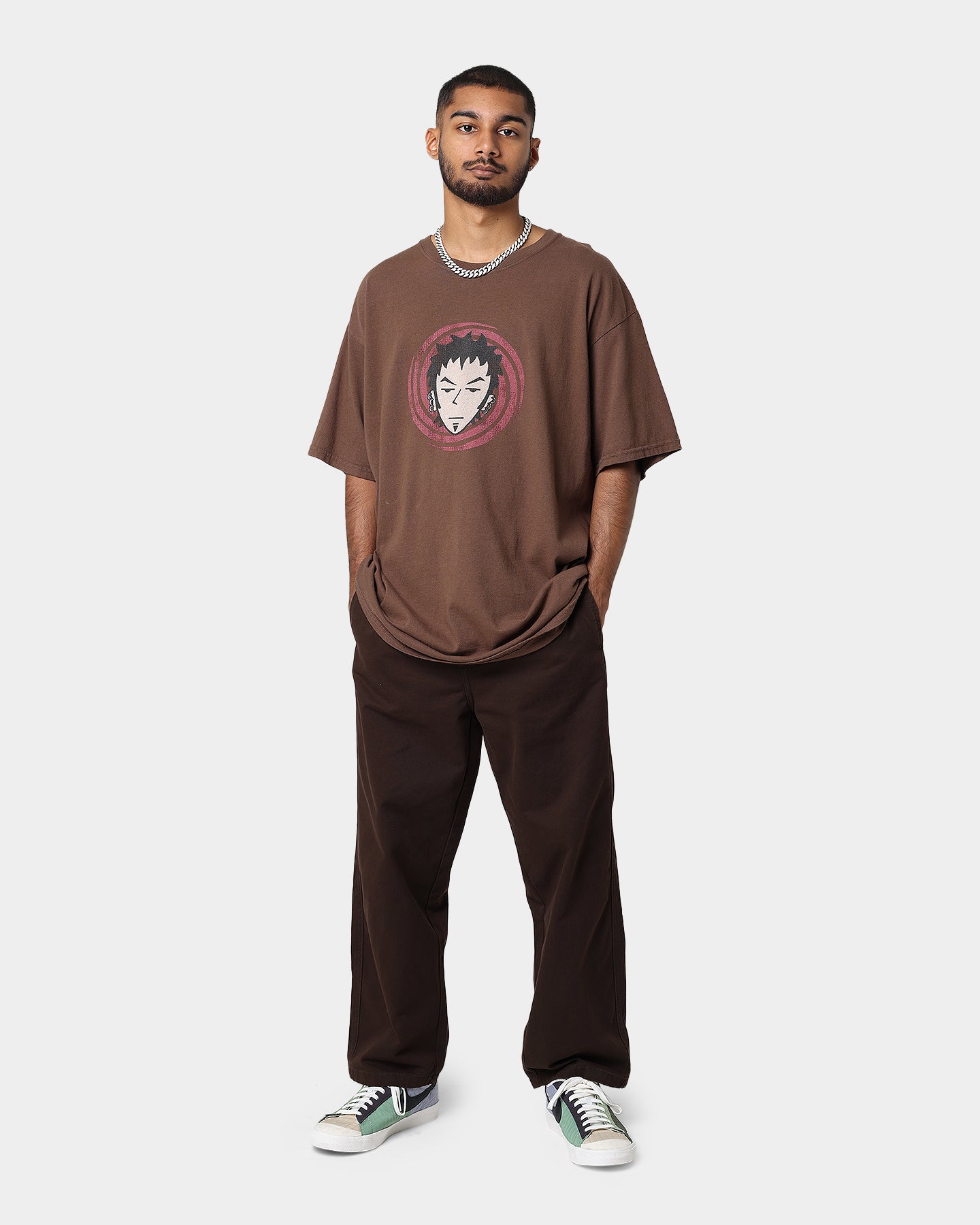 Vintage Brown T-Shirt by American Thrift X Daria Trent Lane - Retro Style Cotton Tee for Men & Women | Perfect for Casual Wear, Street Fashion, and Vintage Outfits