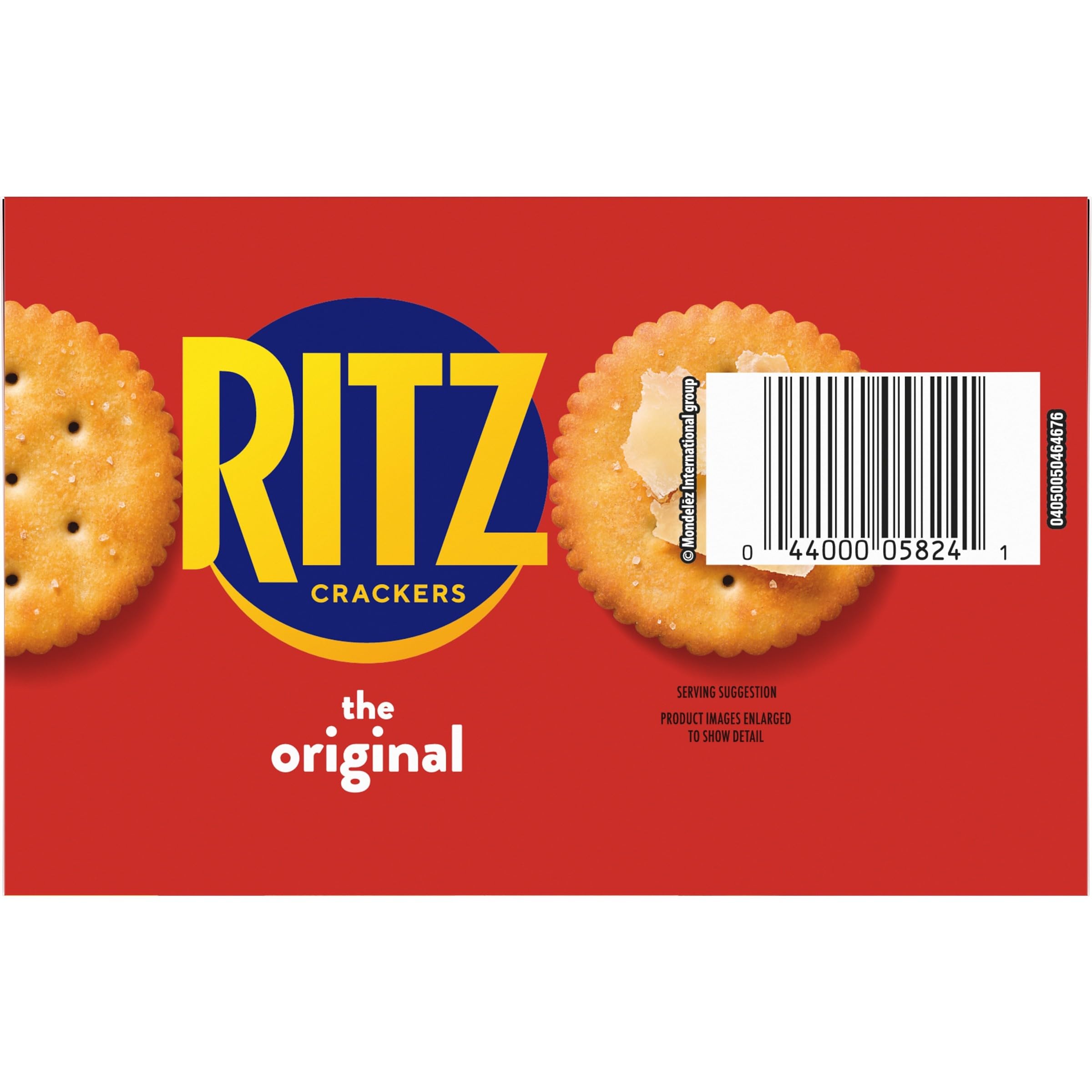 RITZ Original Crackers - Family Size 20.5 oz Box | Delicious Snacks for Kids & Adults | Perfect for Lunchboxes, Parties & On-the-Go Snacking