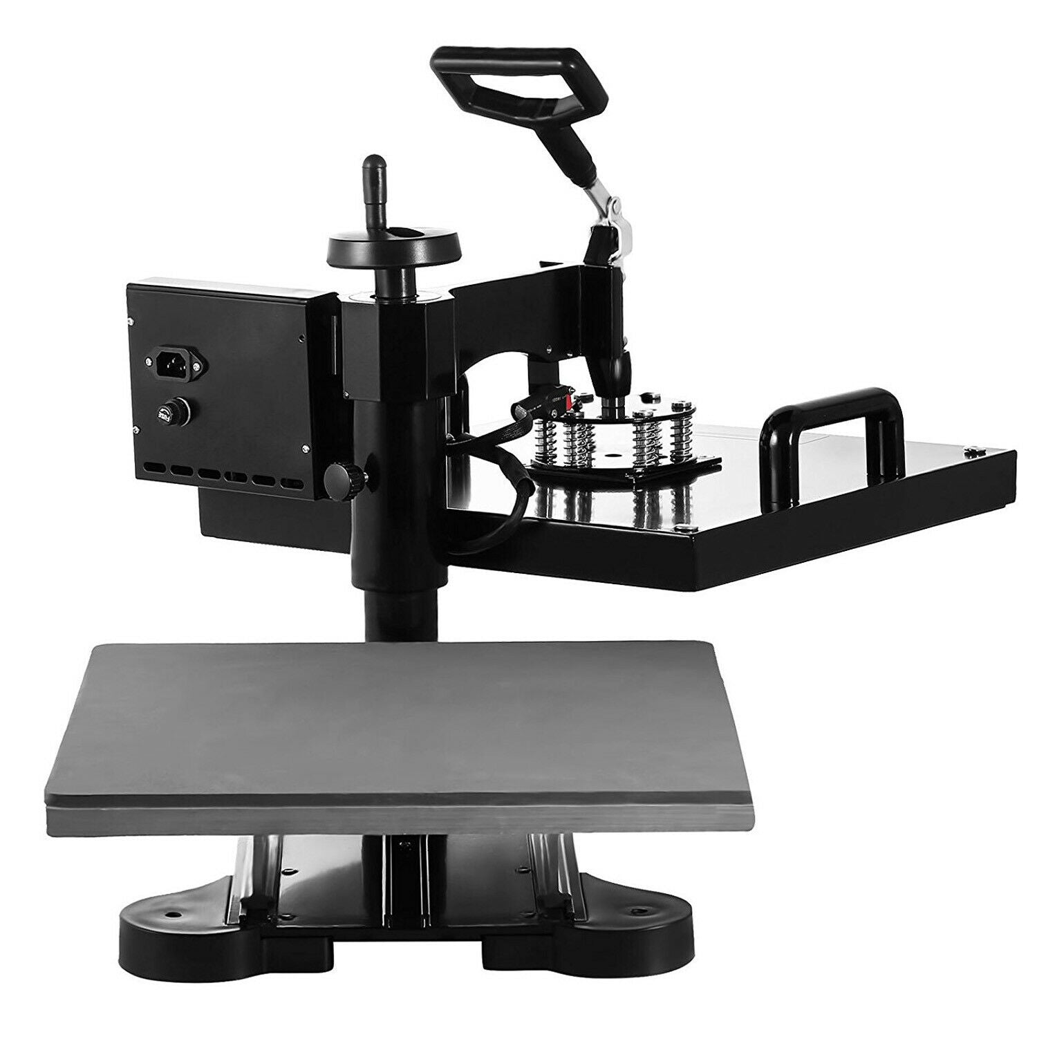 15x15 8-in-1 Digital Heat Press Machine for T-Shirts, Mugs & Hats - Sublimation Transfer Printing Equipment for DIY Crafts & Small Business - Perfect for Custom Apparel, Promotional Items & Personalized Gifts