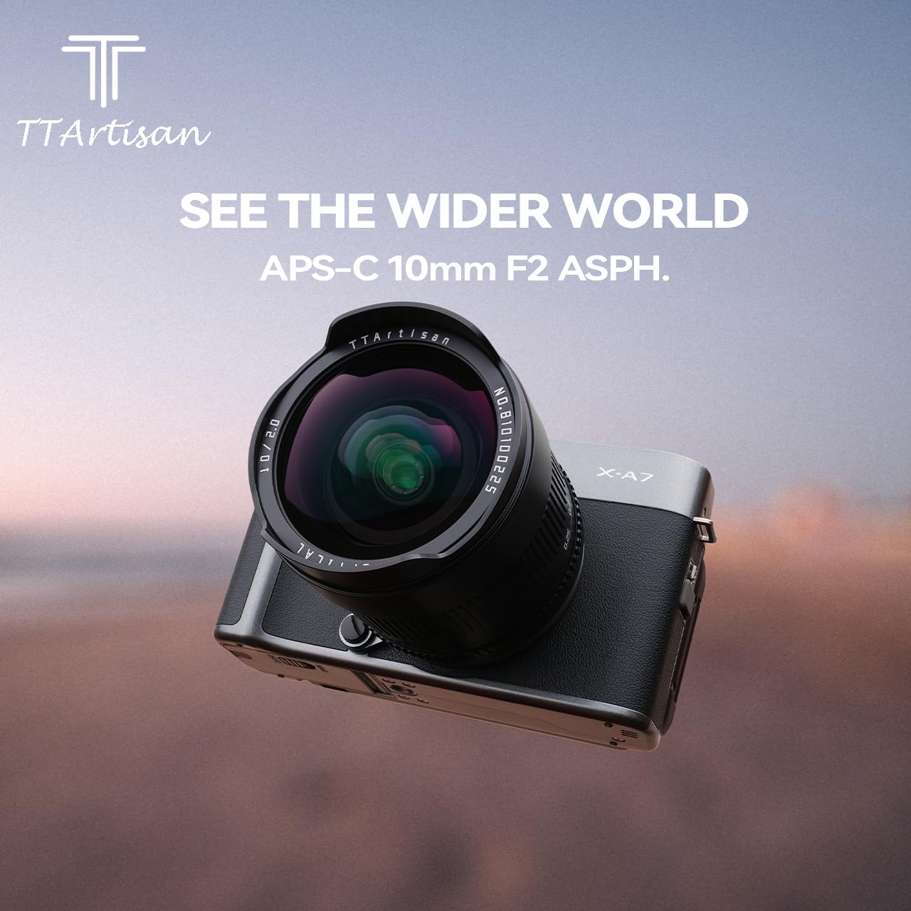 TTARTISAN 10mm F2.0 APS-C Ultra Wide Angle Manual Focus Lens for Canon RF Mount - Perfect for Landscape, Architecture & Astrophotography