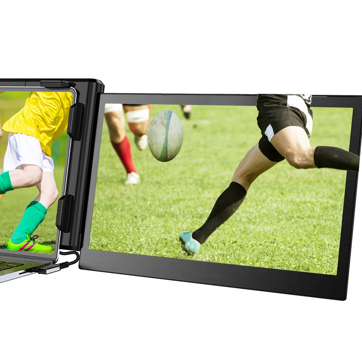 Xptieeck 12 Inch Laptop Expansion Screen - Portable External Monitor for Extended Display | Perfect for Work, Gaming & Multi-Tasking