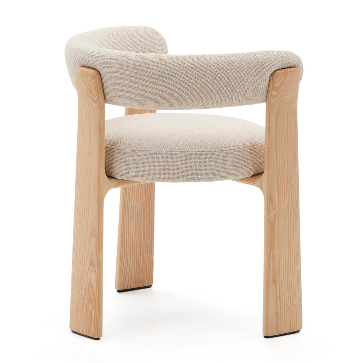 Elegant Granite 3-Legged Dining Chair - Modern Kitchen & Restaurant Furniture for Home & Commercial Use